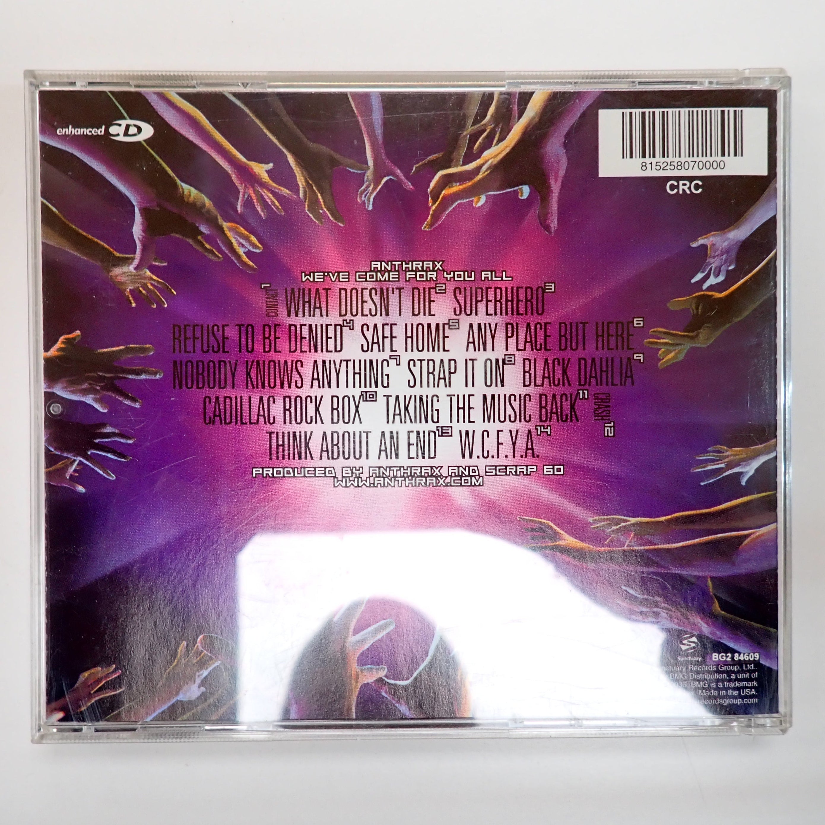 Anthrax - We've Come For You All - CD