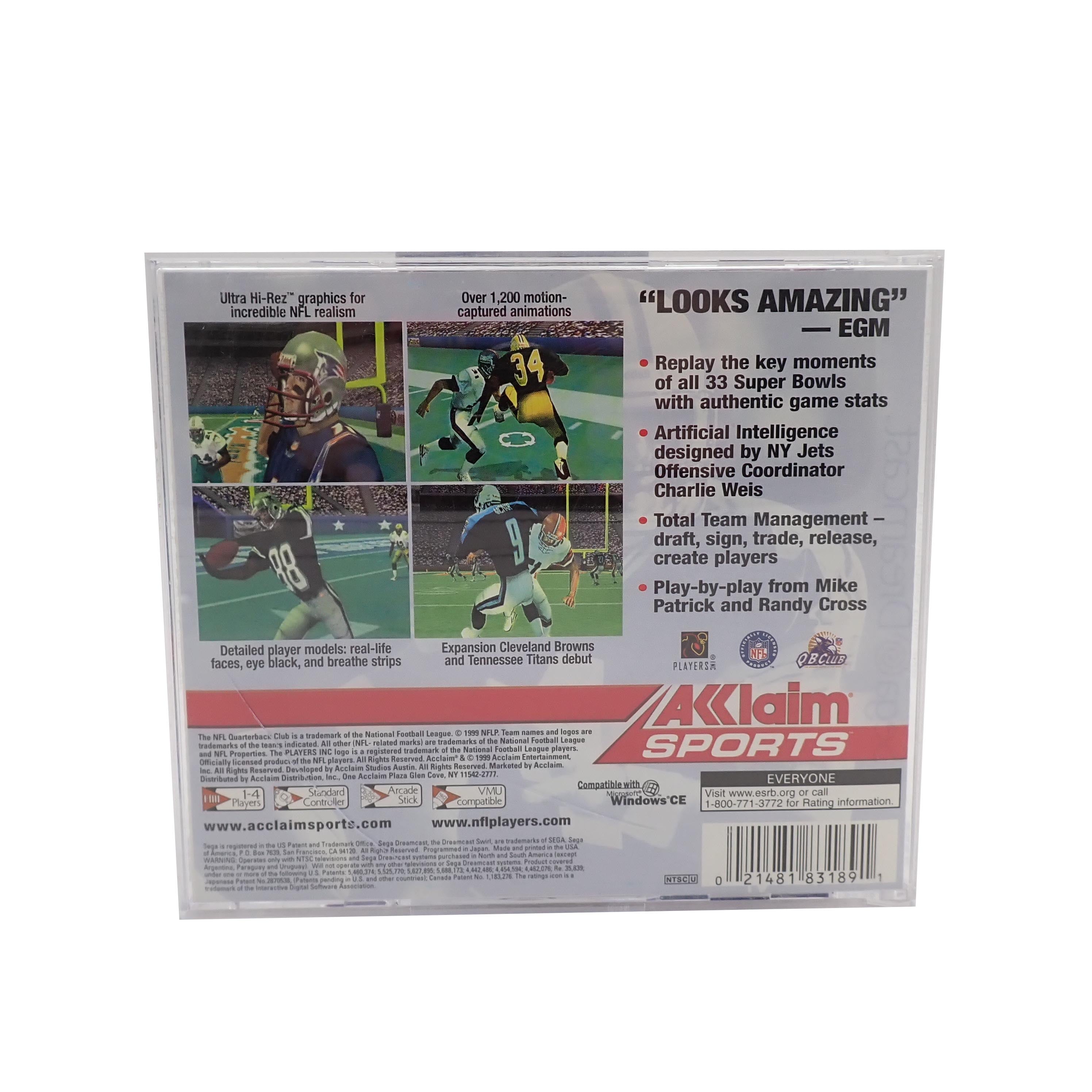 NFL Quarterback Club 2000 - Dreamcast