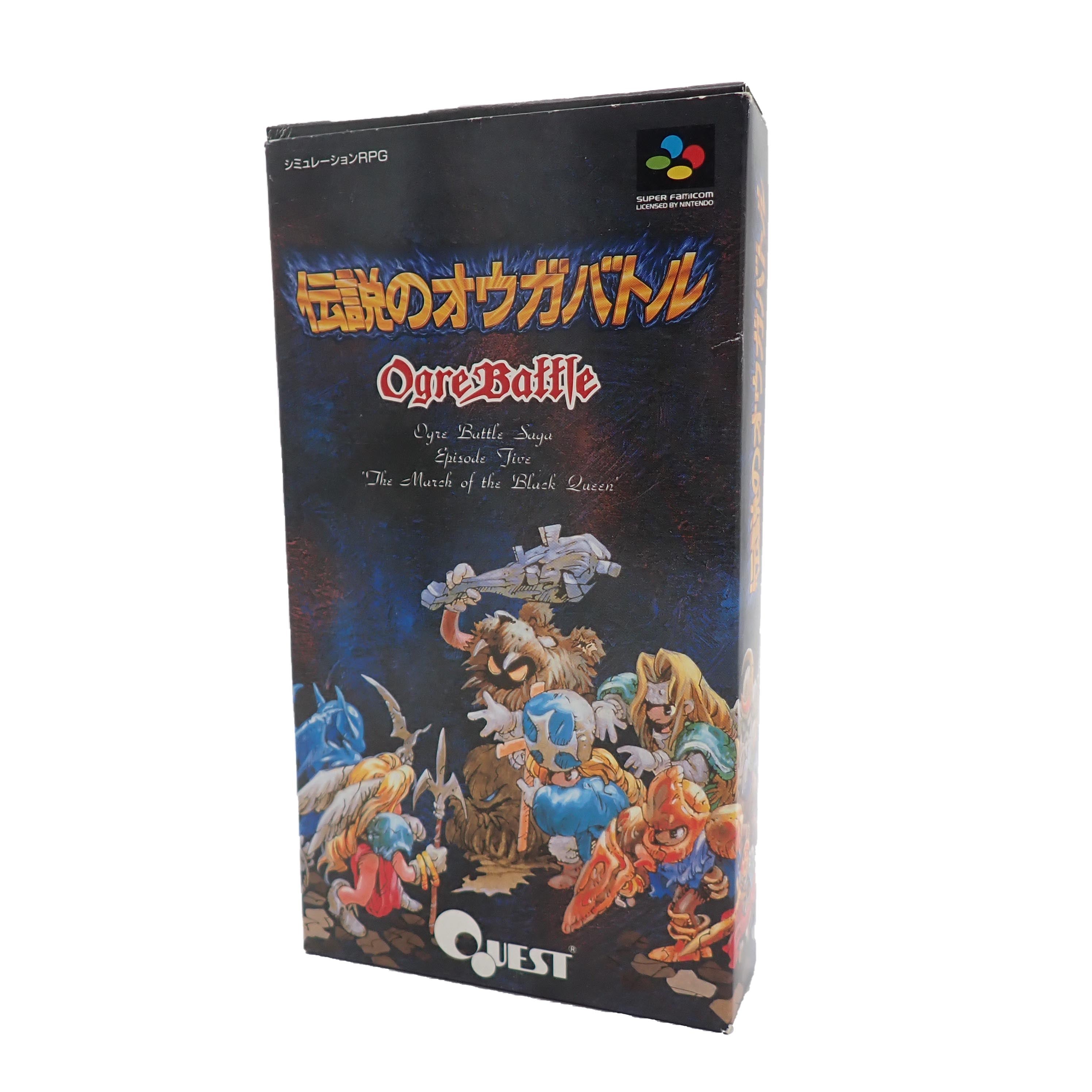Ogre Battle (CIB) - [Japanese] Super Famicom