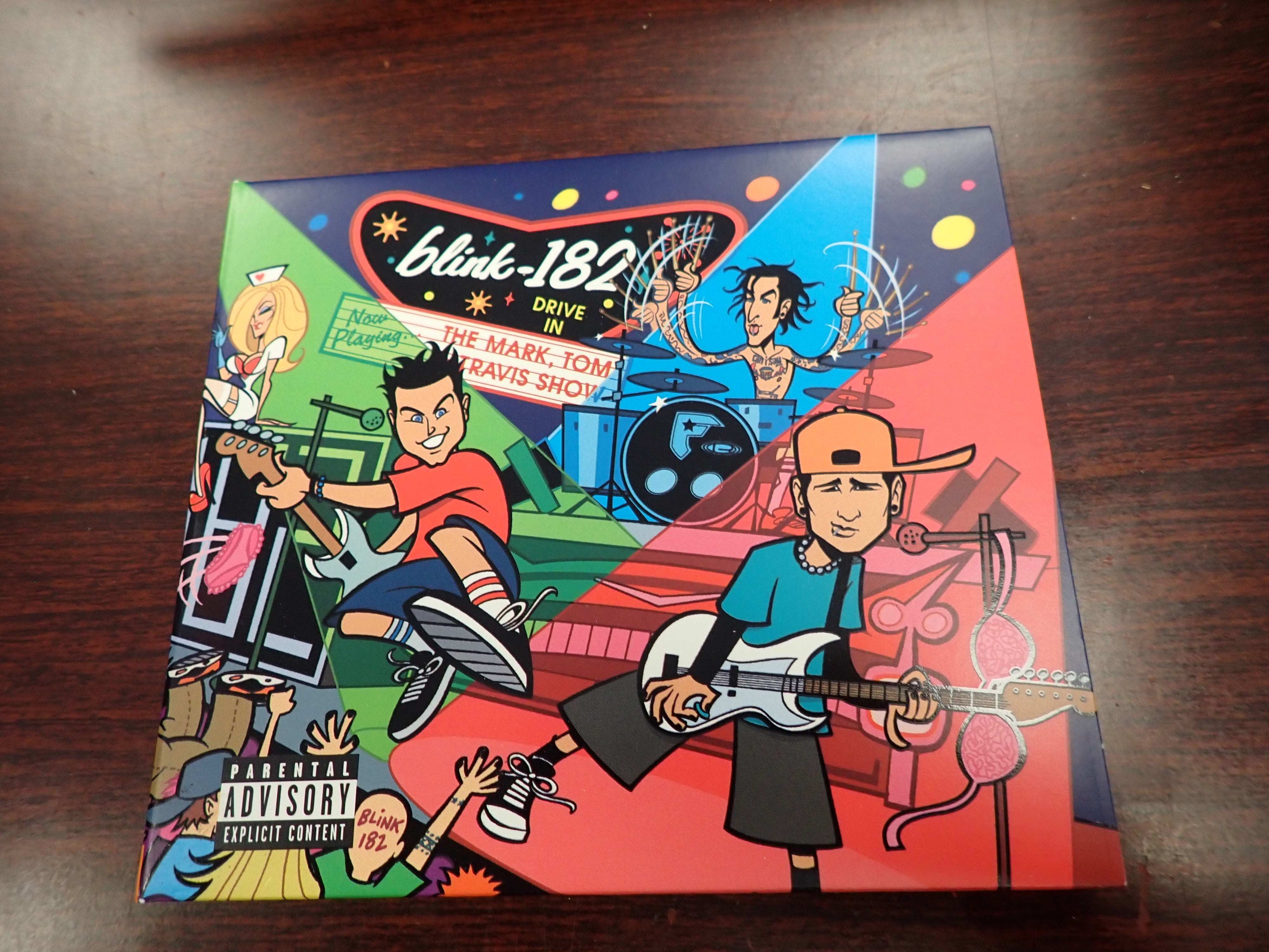blink-182 - The Mark, Tom, and Travis Show CD
