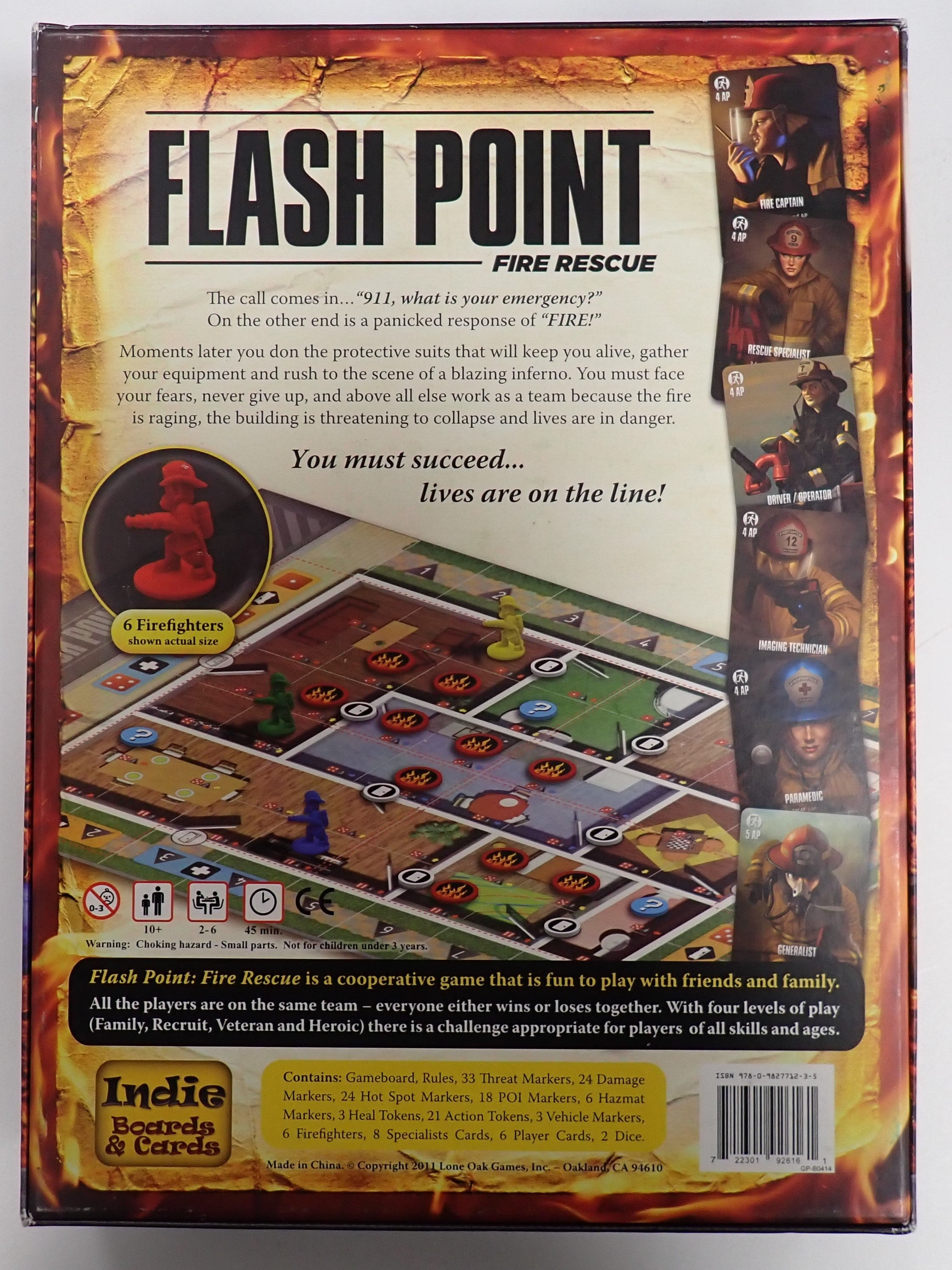Flash Point: Fire Rescue w/ 6 Expansions (USED)