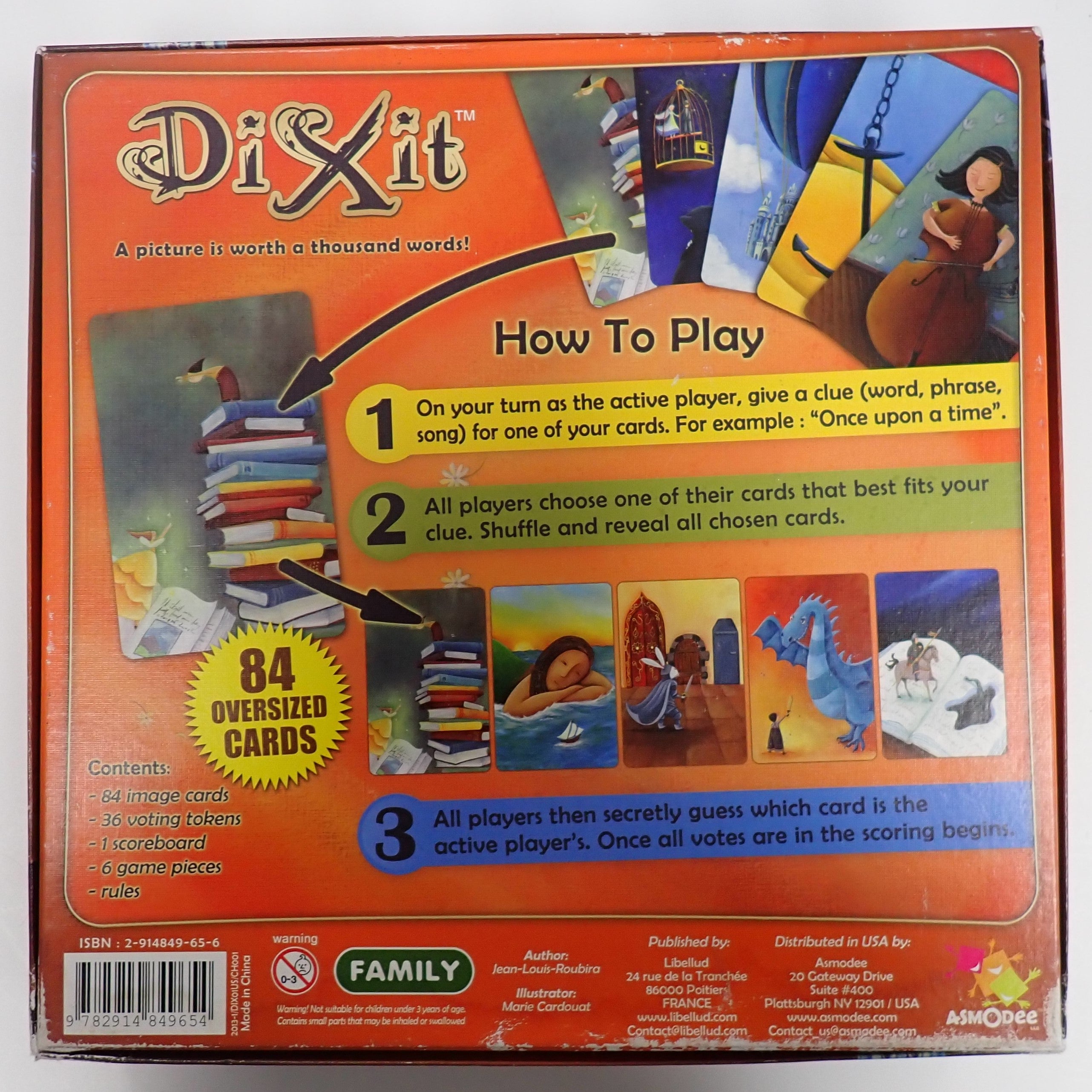 Dixit: A Picture is Worth a Thousand Words