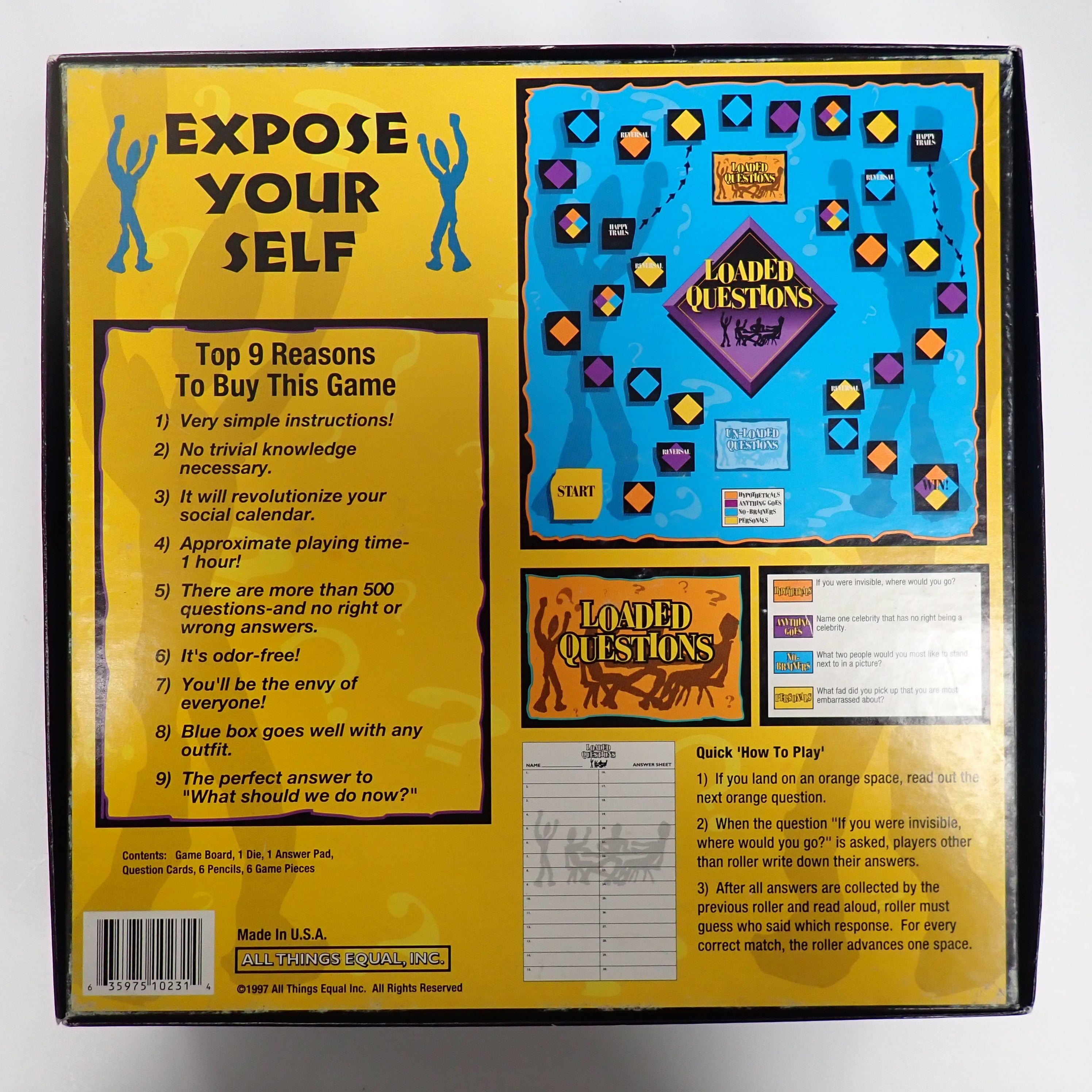 Loaded Questions (USED)
