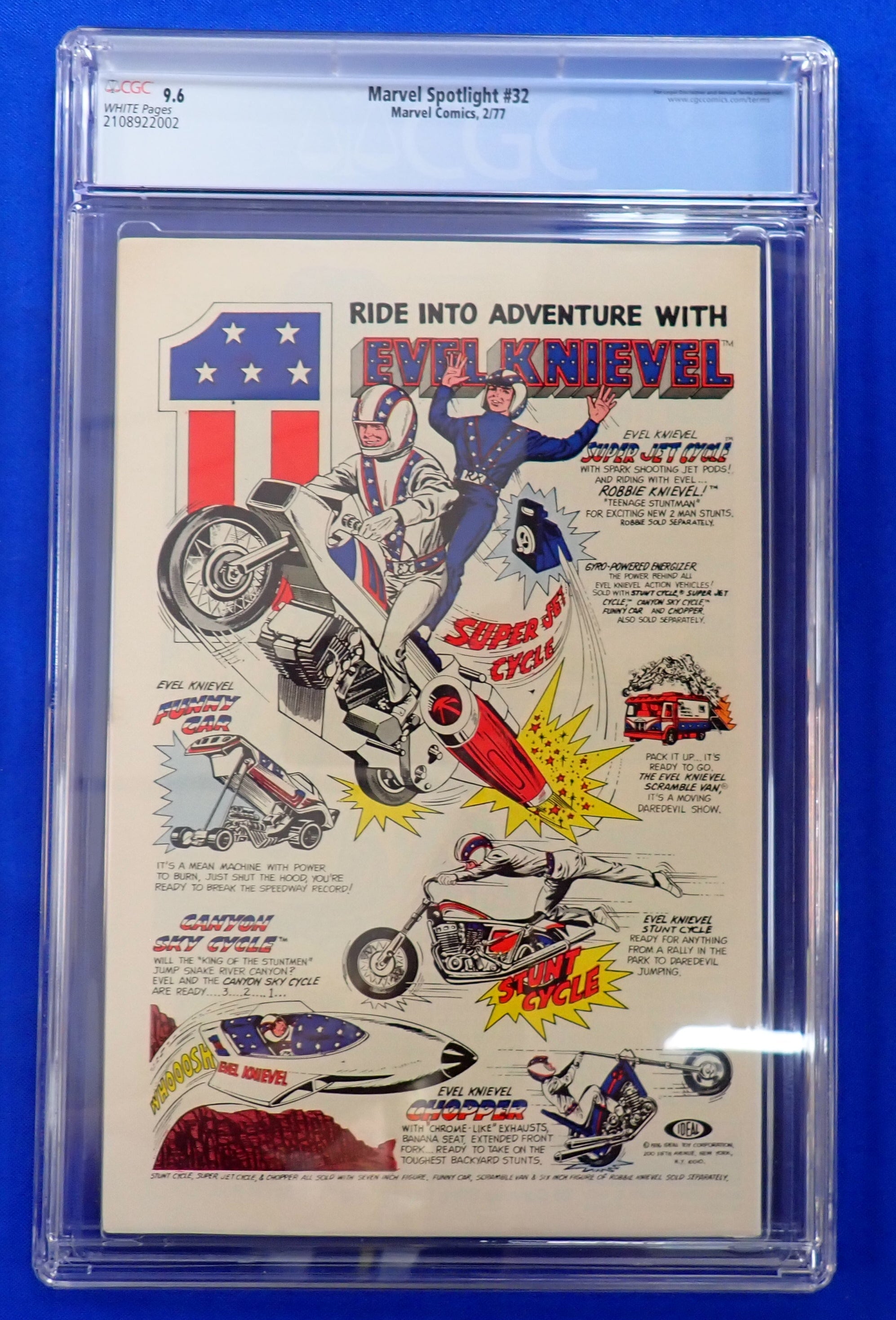 Marvel Spotlight #32 (1977) - CGC 9.6 - Origin & 1st Spider-Woman