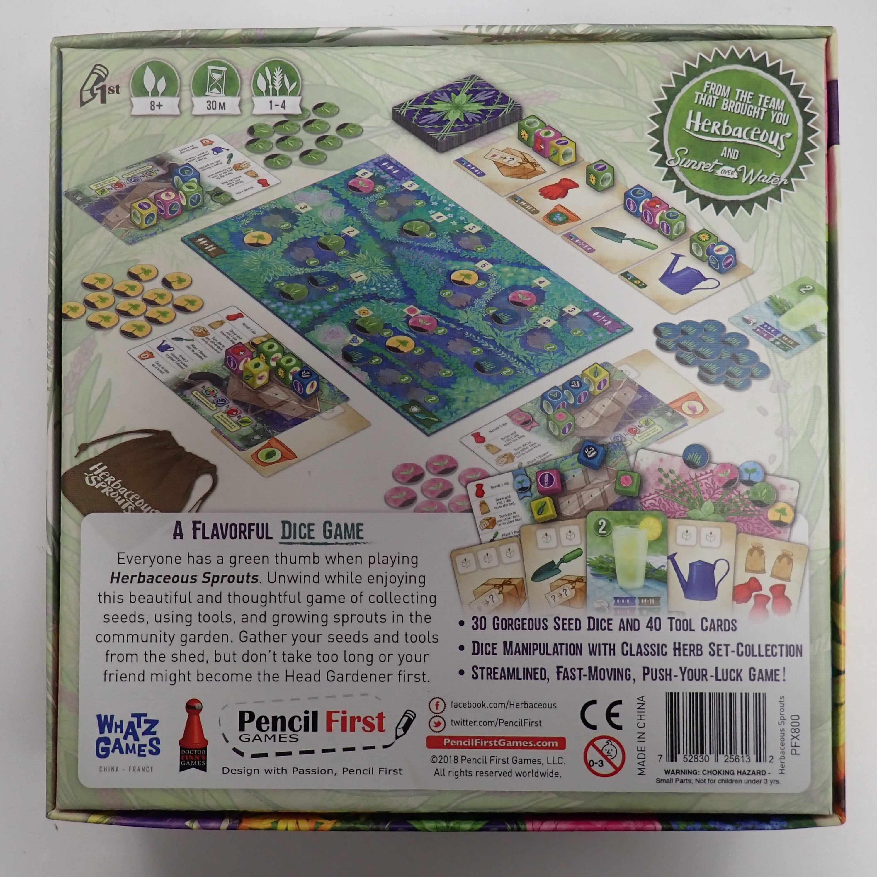 Herbaceous Sprouts: A Flavorful Dice Game (USED)