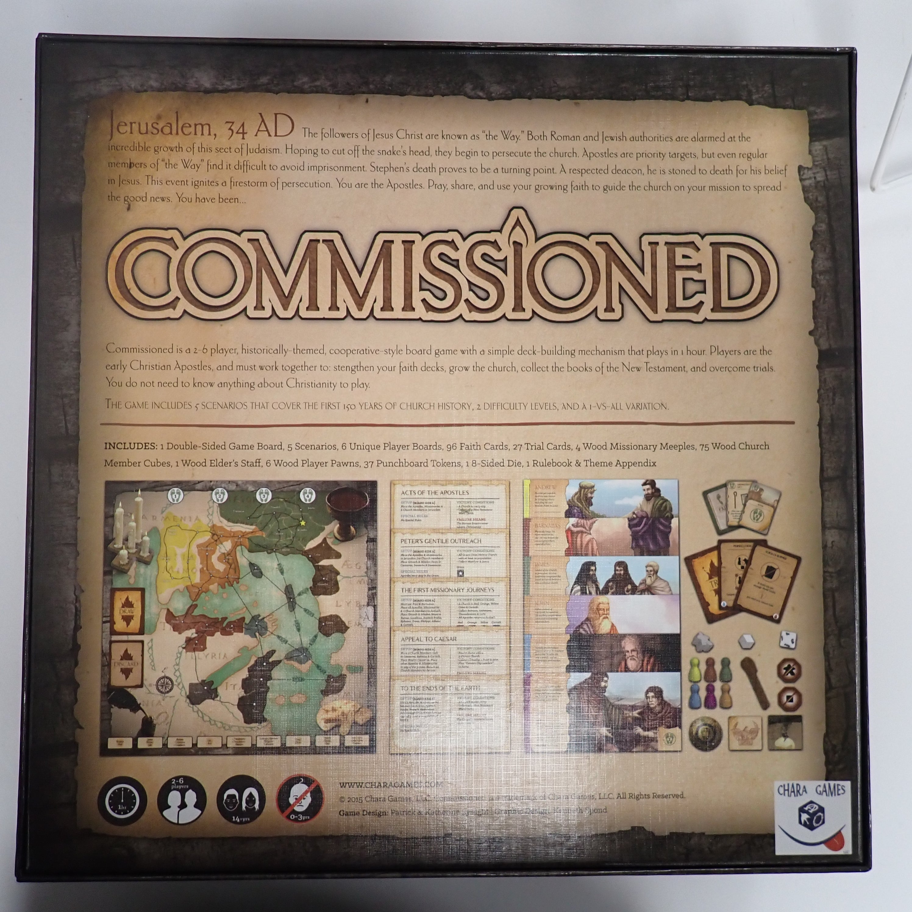 Comissioned: A Game by Patrick & Katherine Lysaght (USED)