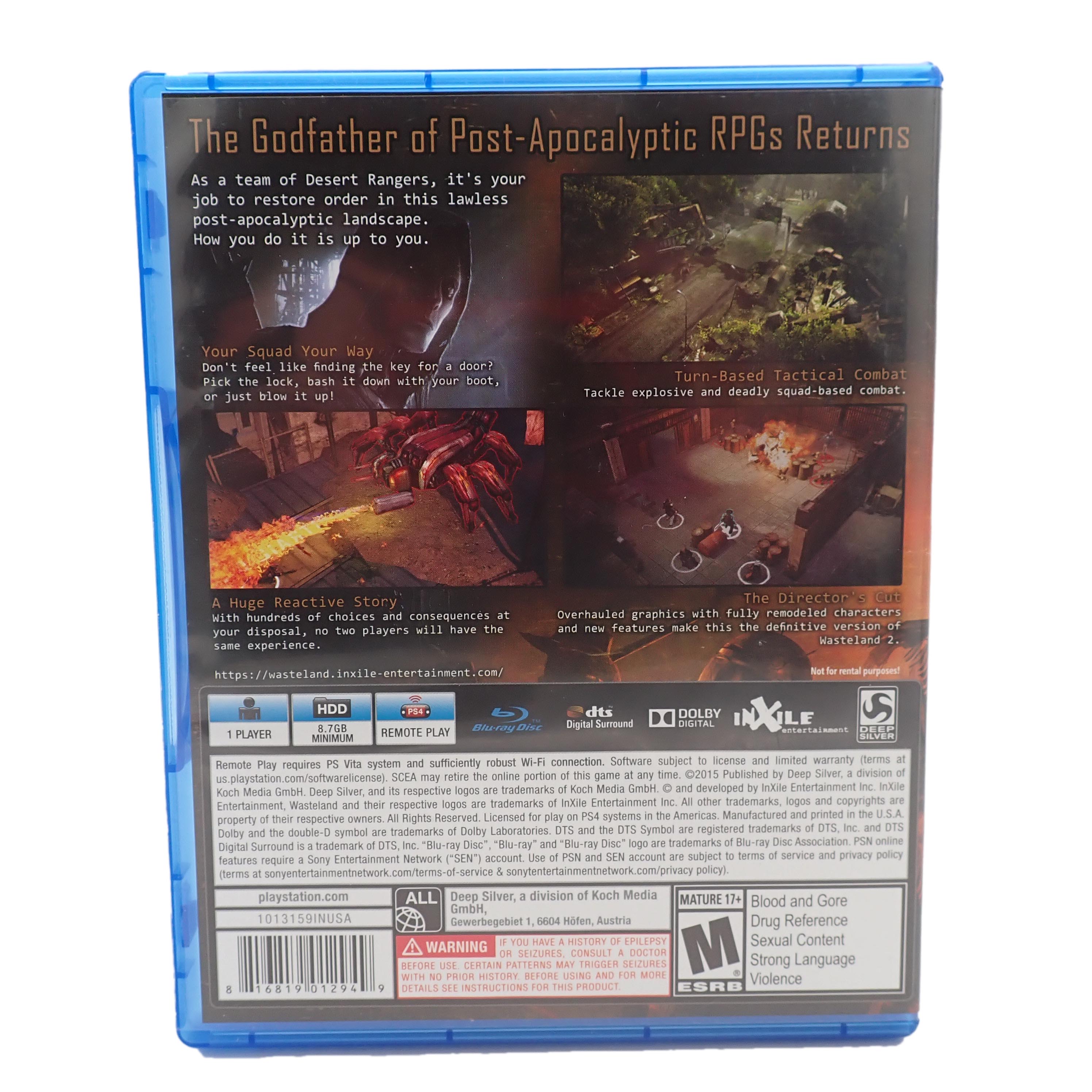 Wasteland 2 - Director's Cut - PS4