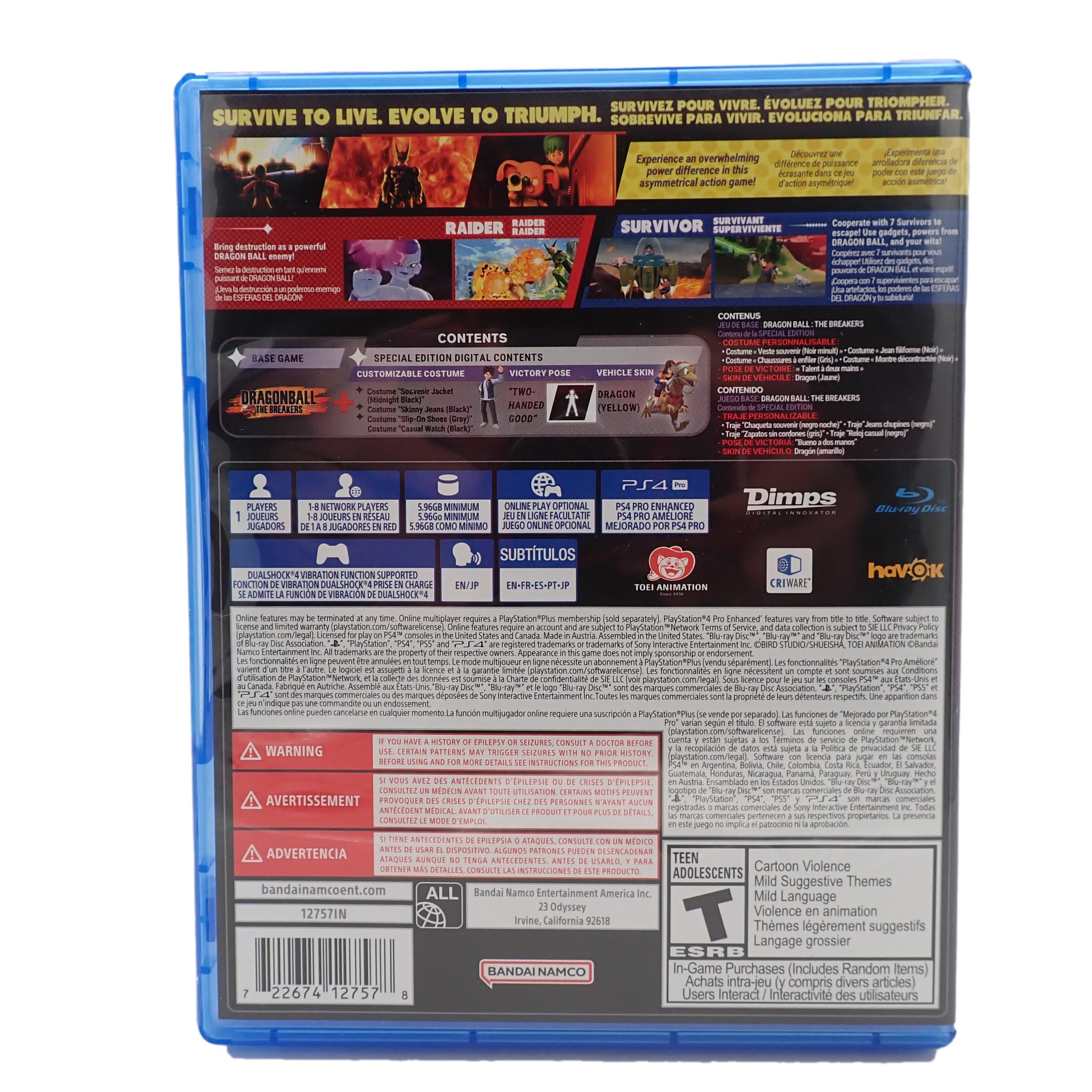 Dragonball: The Breakers - Special Edition - PS4