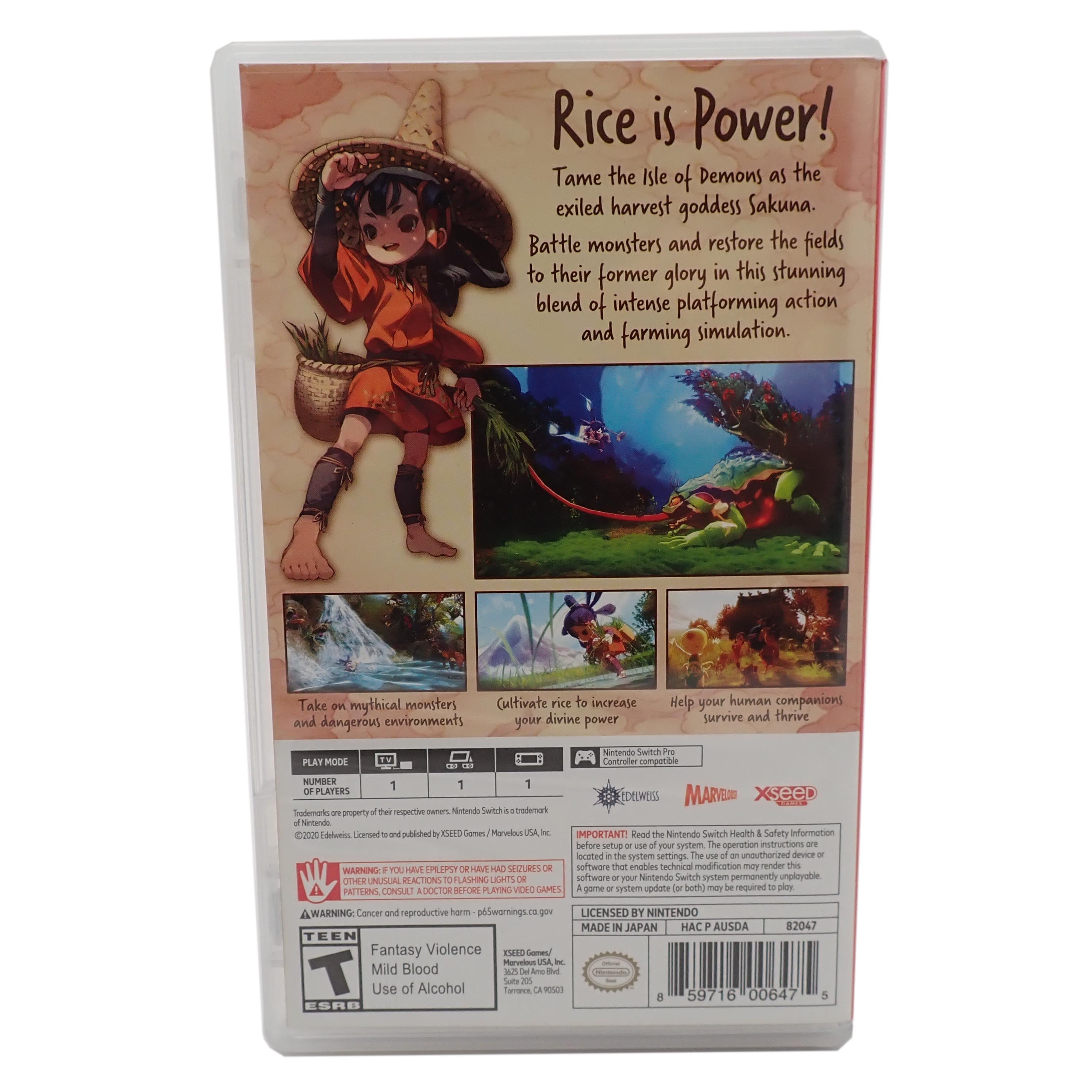 Sakuna of Rice and Ruin - Switch