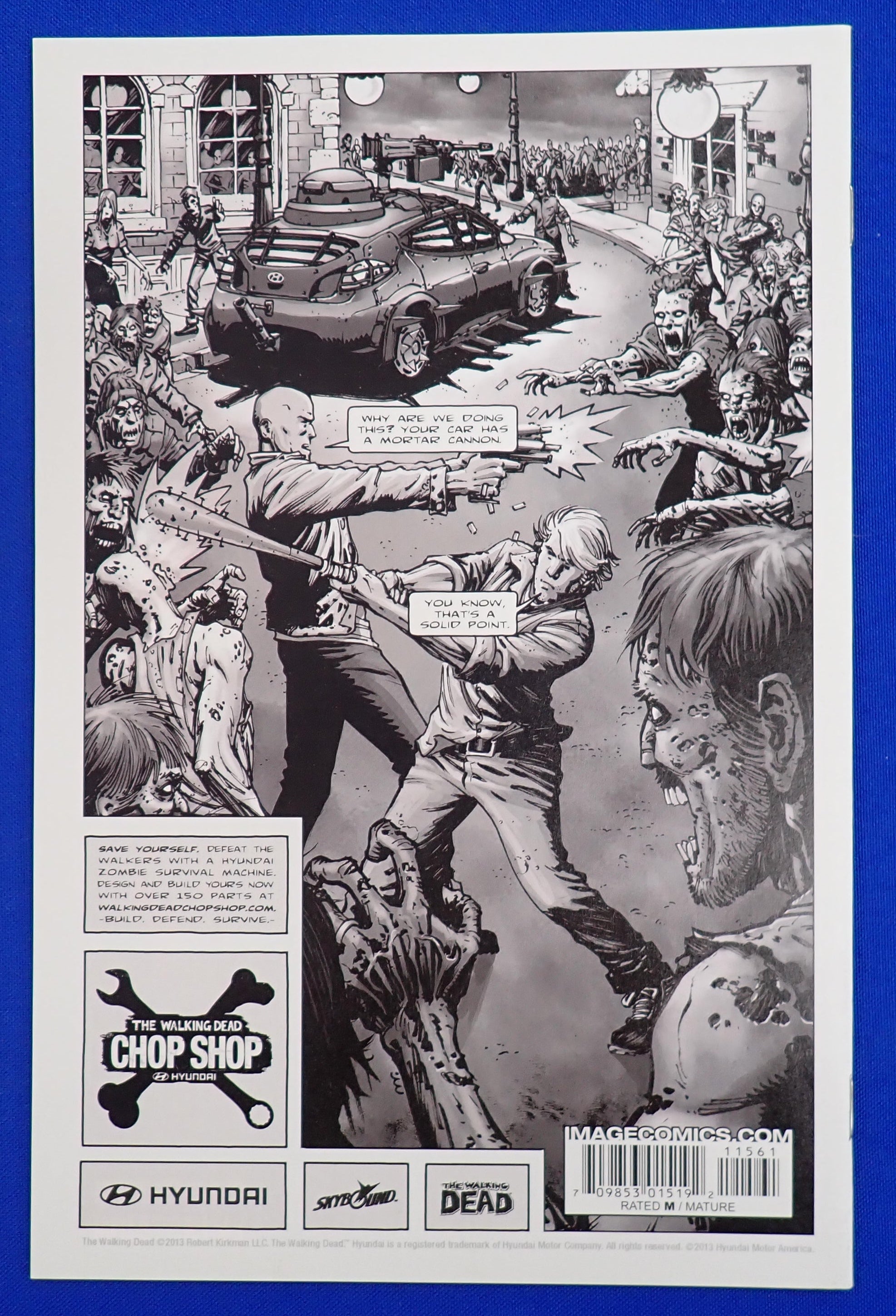 Walking Dead #115 (2013) - 2013 NYCC Exclusive SIGNED by Robert Kirkman & Adlard NM- (9.2)+