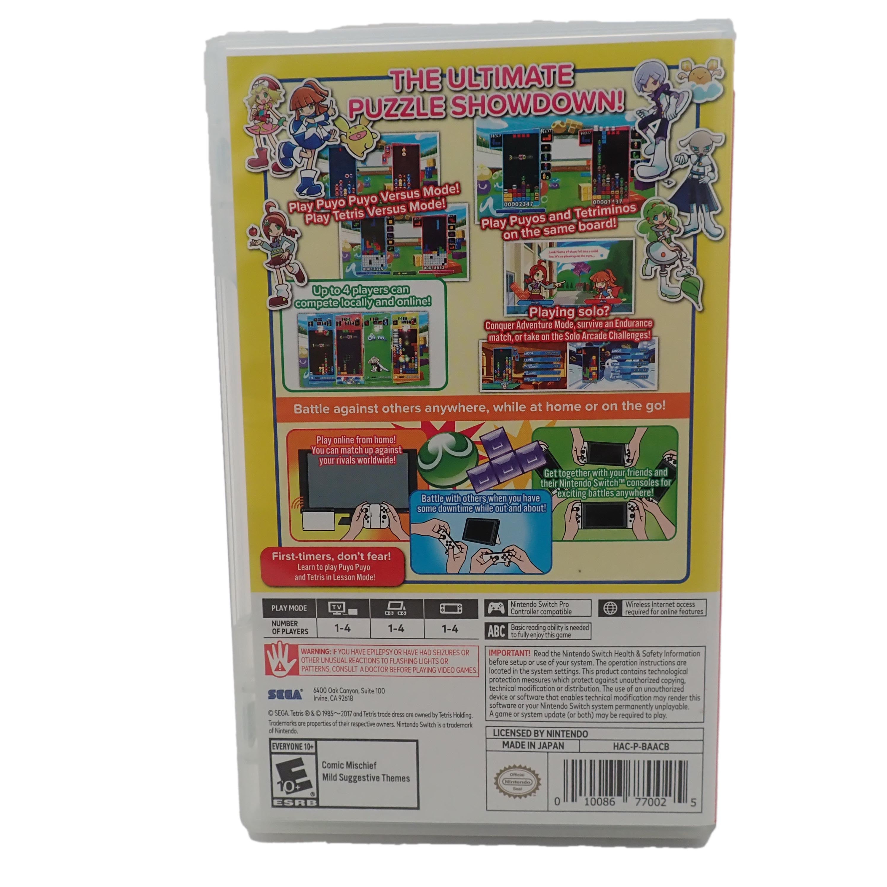 Puyopuyo Tetris - Switch