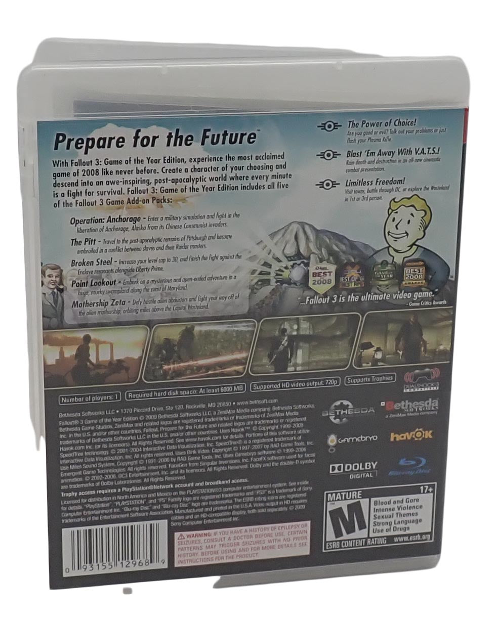 Fallout 3 GOTY Edition - PS3