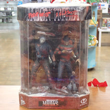 Load image into Gallery viewer, Movie Maniacs Voorhees &amp; Krueger Figure
