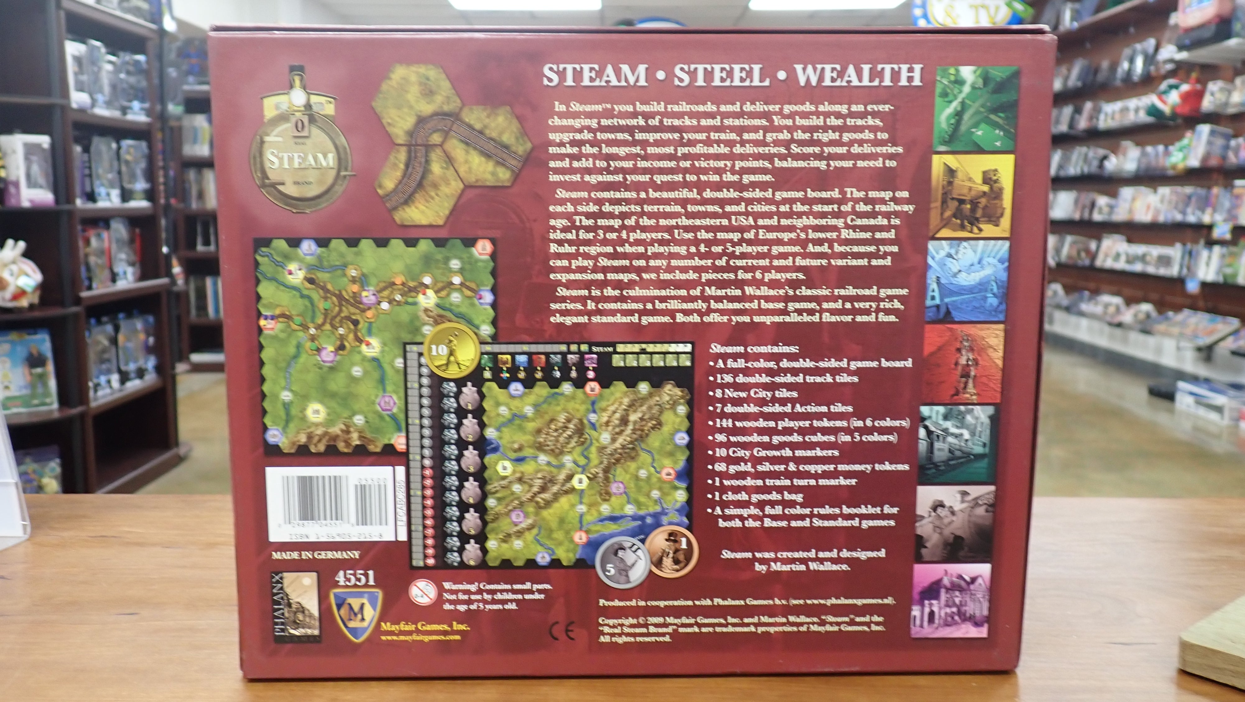 Steam: Rails to Riches (USED)