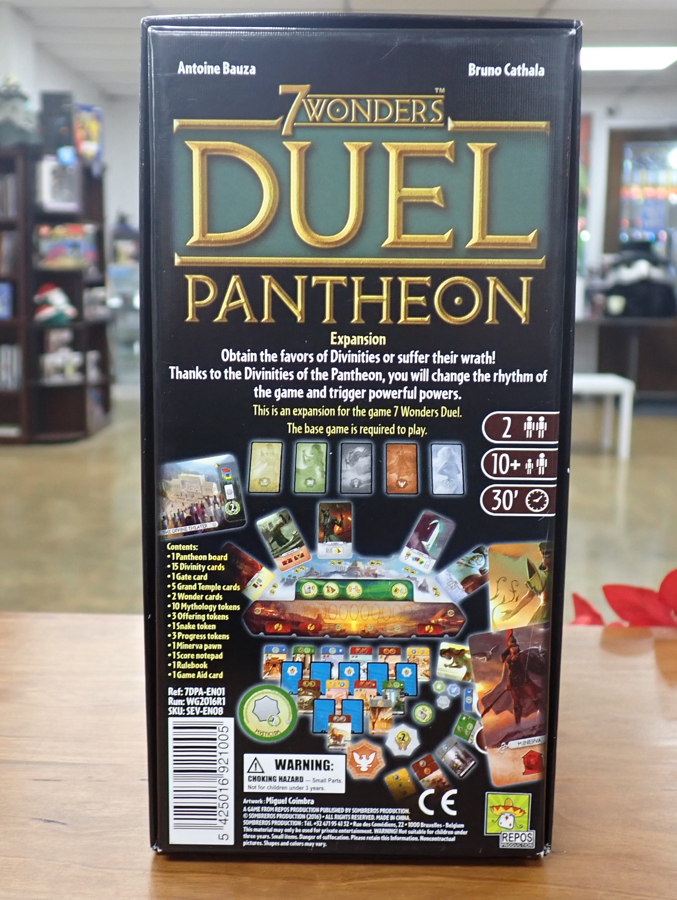 7 Wonders Duel: Pantheon Expansion (USED)
