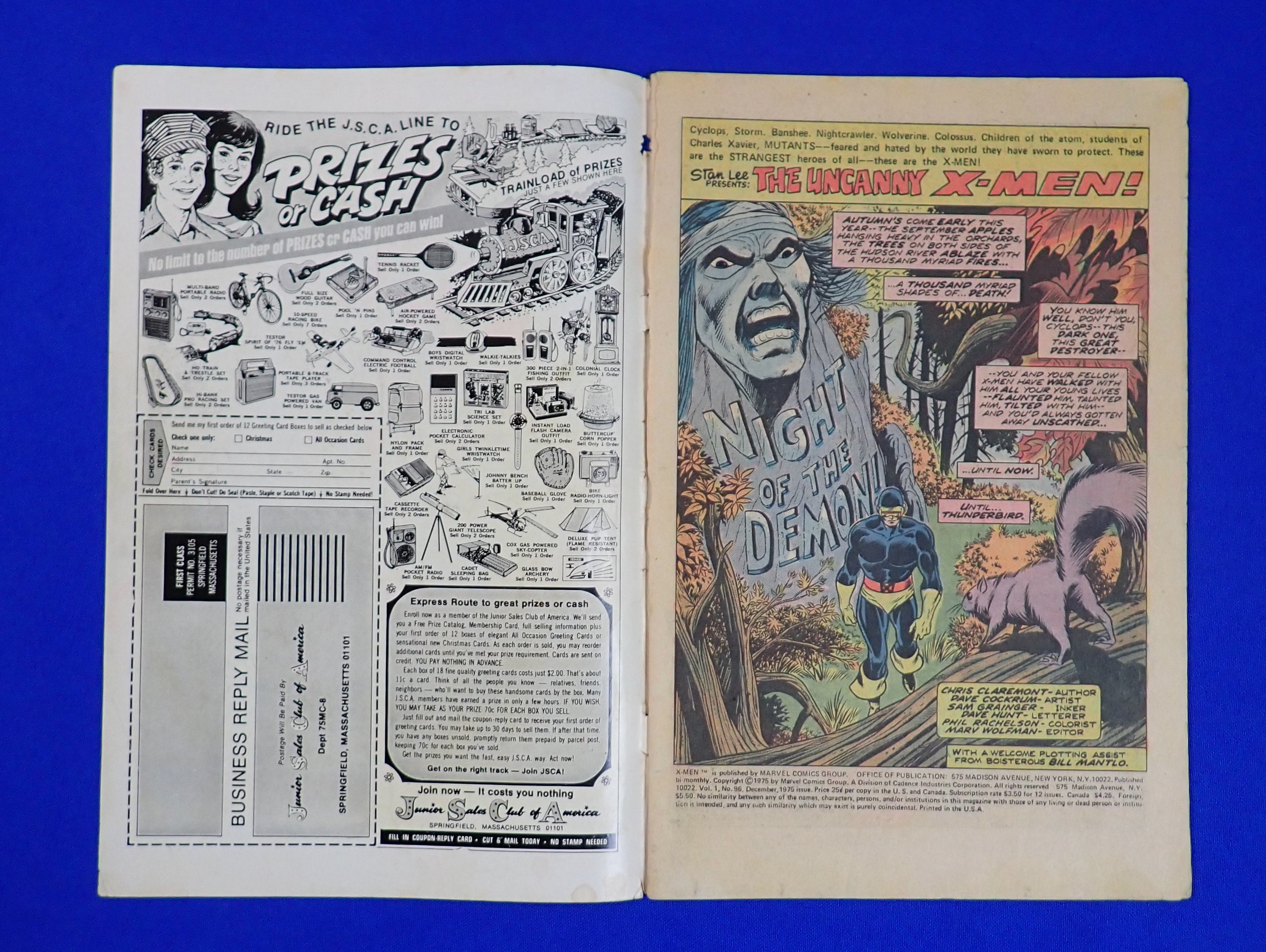 X-Men #96 (1975) - GD/VG (3.0) - 1st Moira MacTaggert