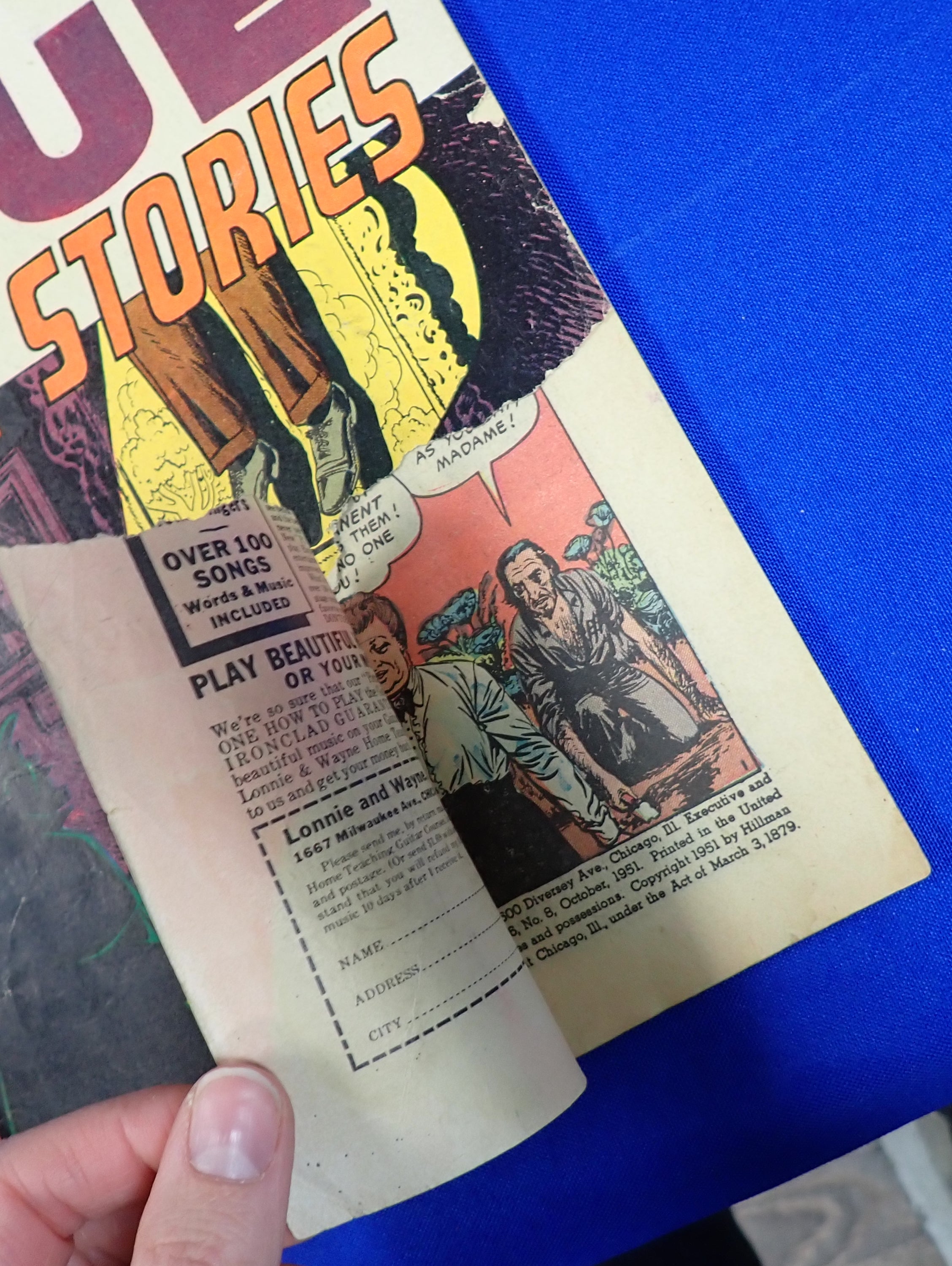 Real Clue Crime Stories Vol. 6 #8 (1951) - GD (2.0)
