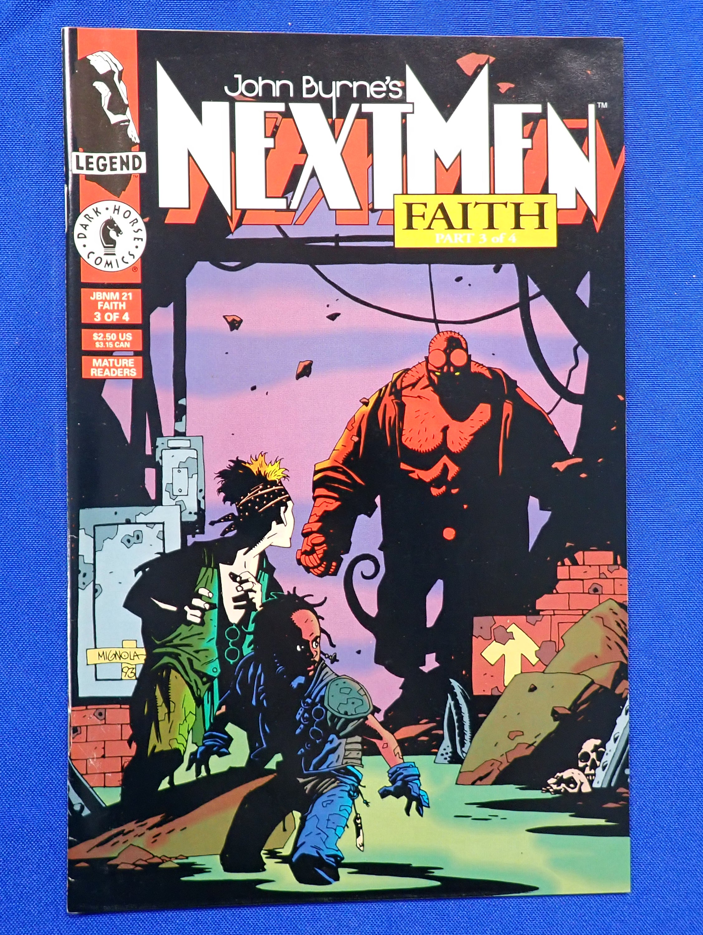 Next Men #21 (1993) - VF/NM (9.0) - 1st Hellboy