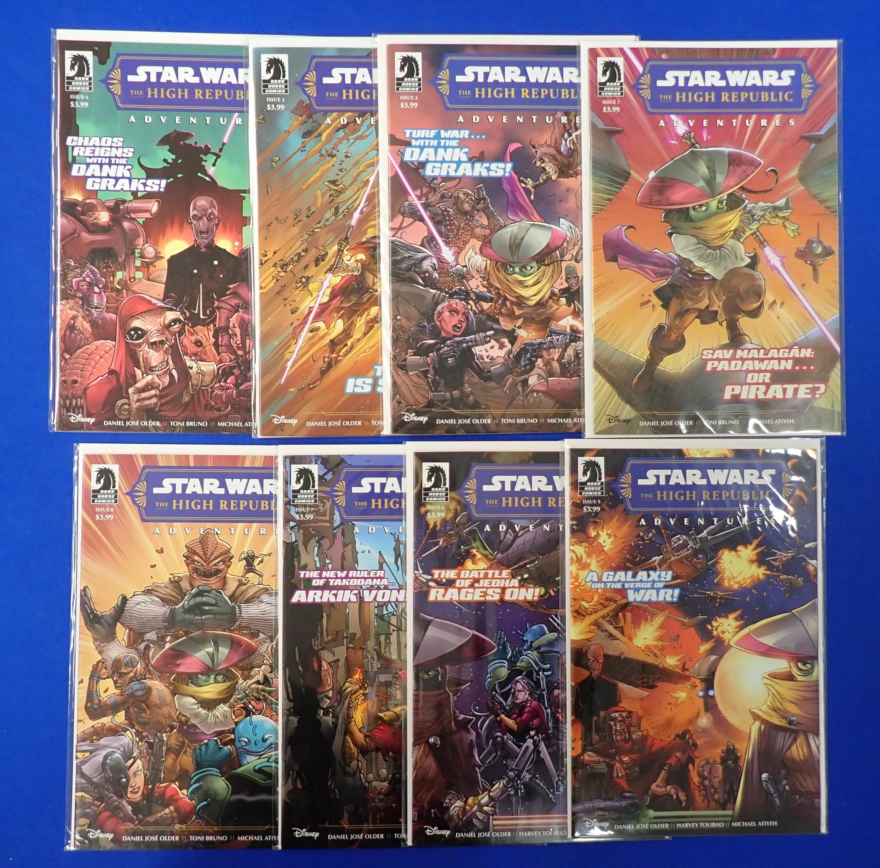 Star Wars High Republic Adventures (2022) 1-8 Complete