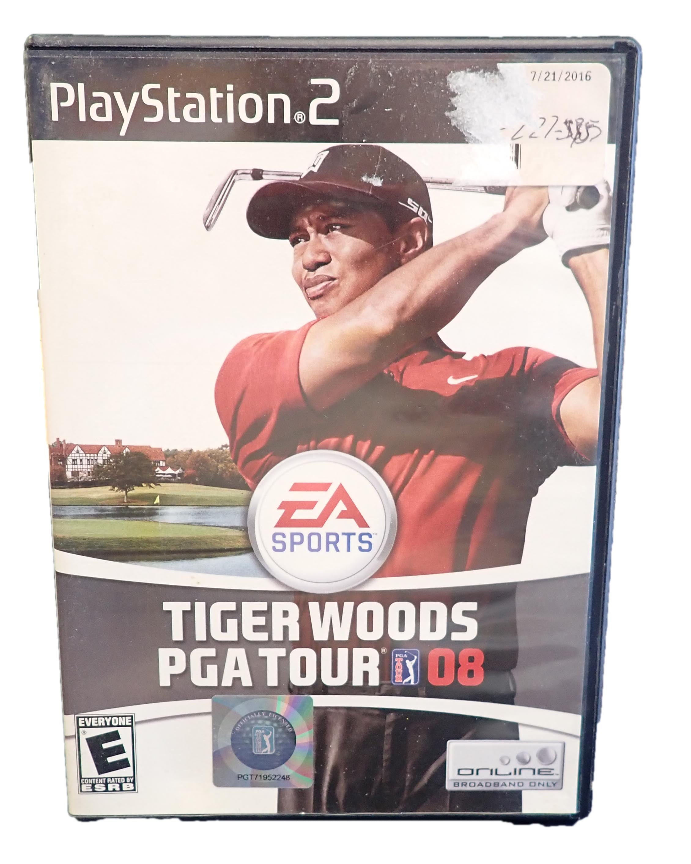 EA Sports Tiger Woods PGA Tour 08 - PS2