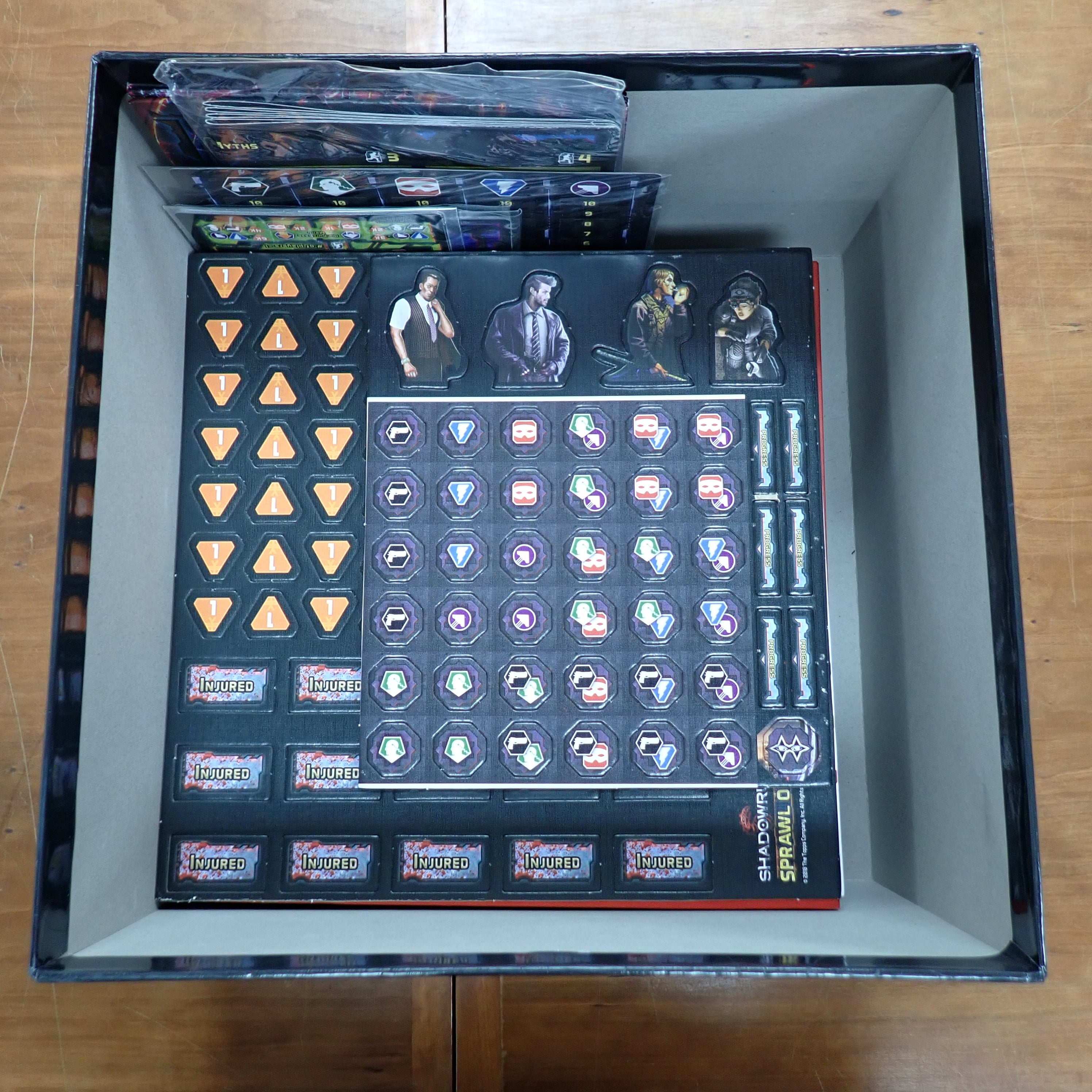 Shadowrun: Sprawl Ops Legendary & 5-6 Player Expansion Bundle (Used)