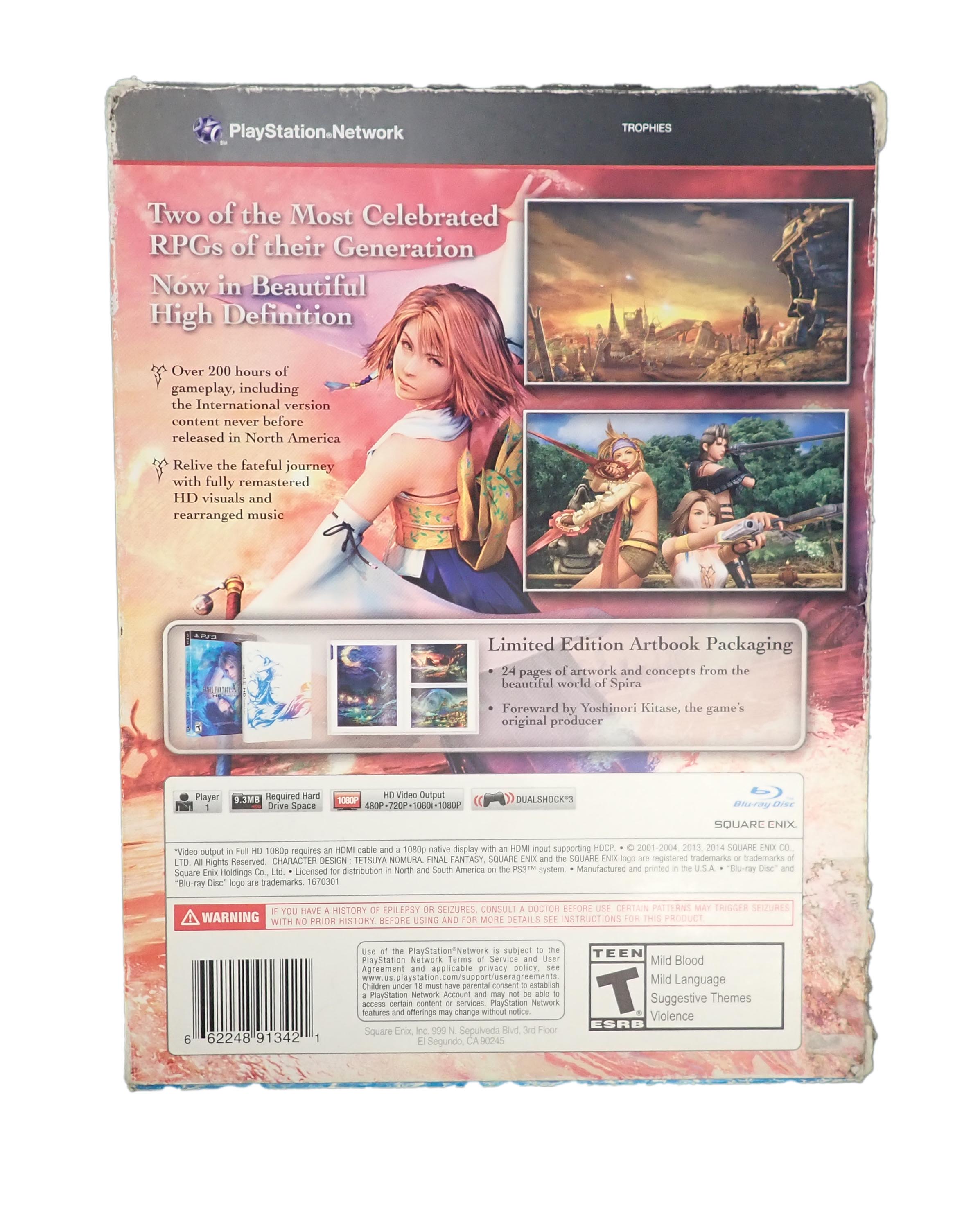 Final Fantasy X/X2 HD Remaster Limited Edition