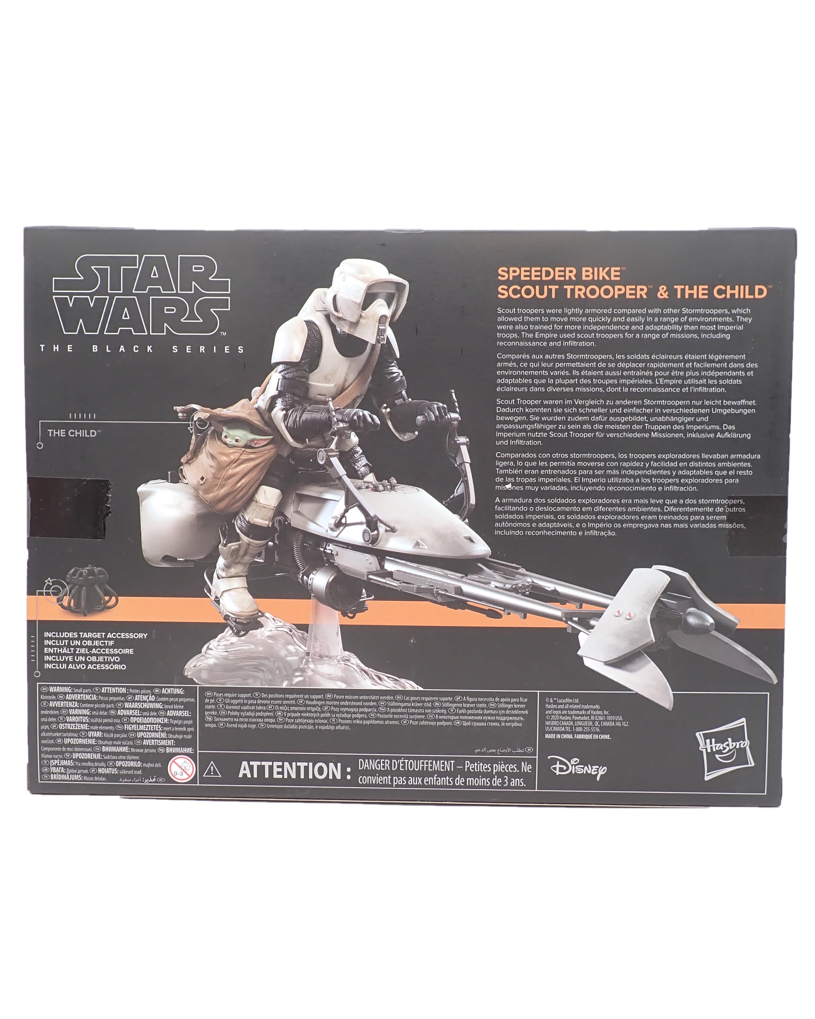 Scout Trooper & The Child - Black Series