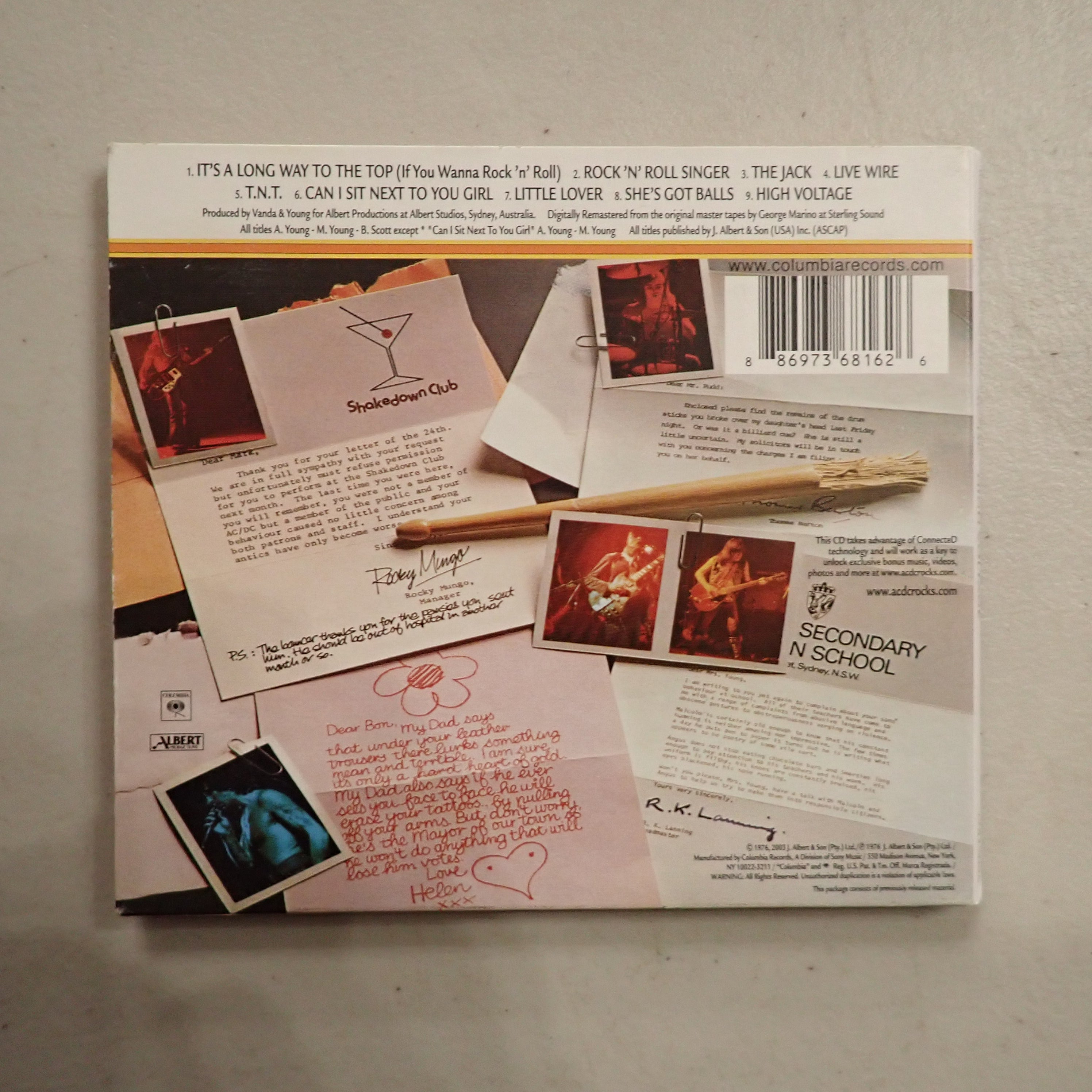 AC/DC - High Voltage - CD