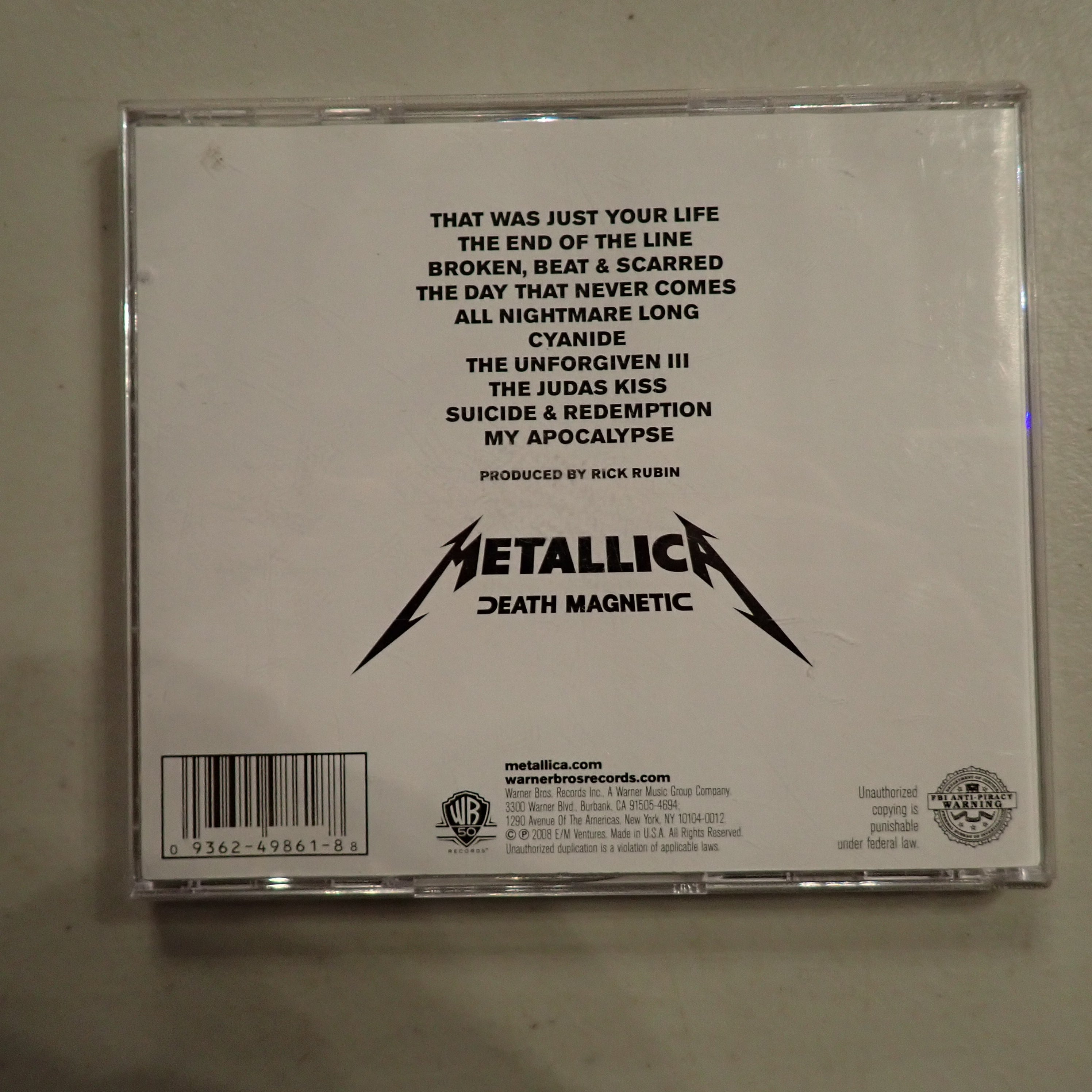 Metallica - Death Magnetic - CD