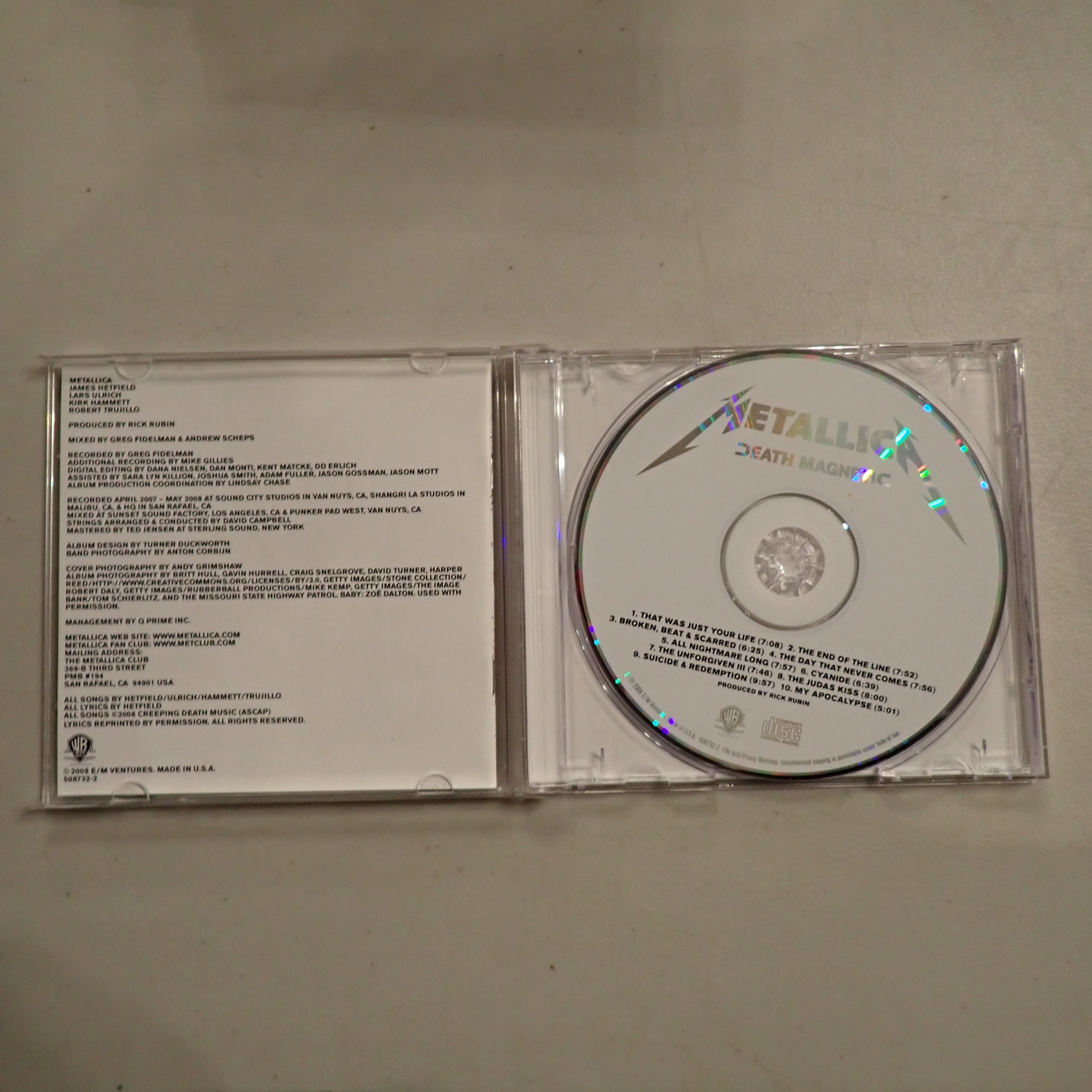 Metallica - Death Magnetic - CD