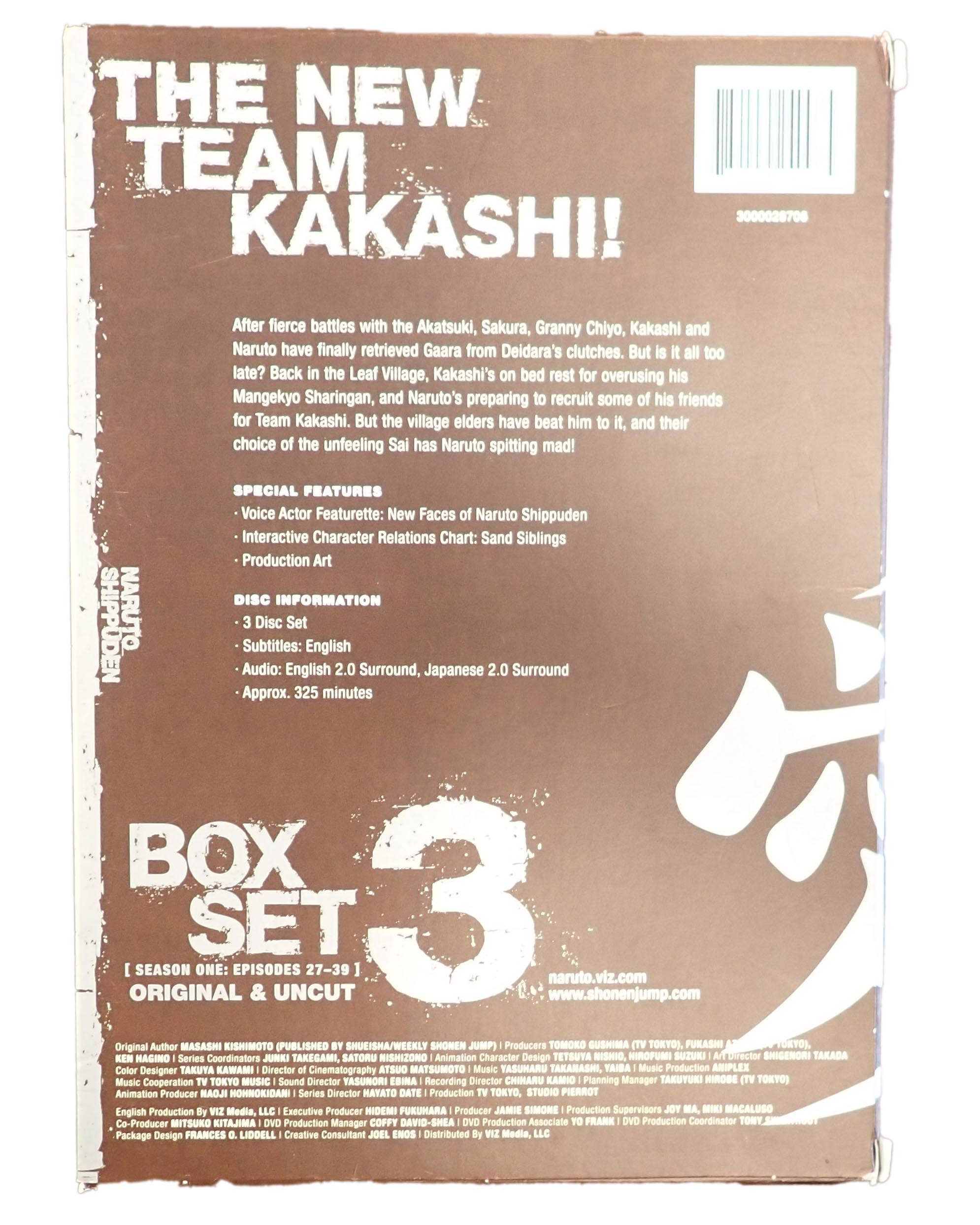 Naruto Shippuden Box Set 3 Season One