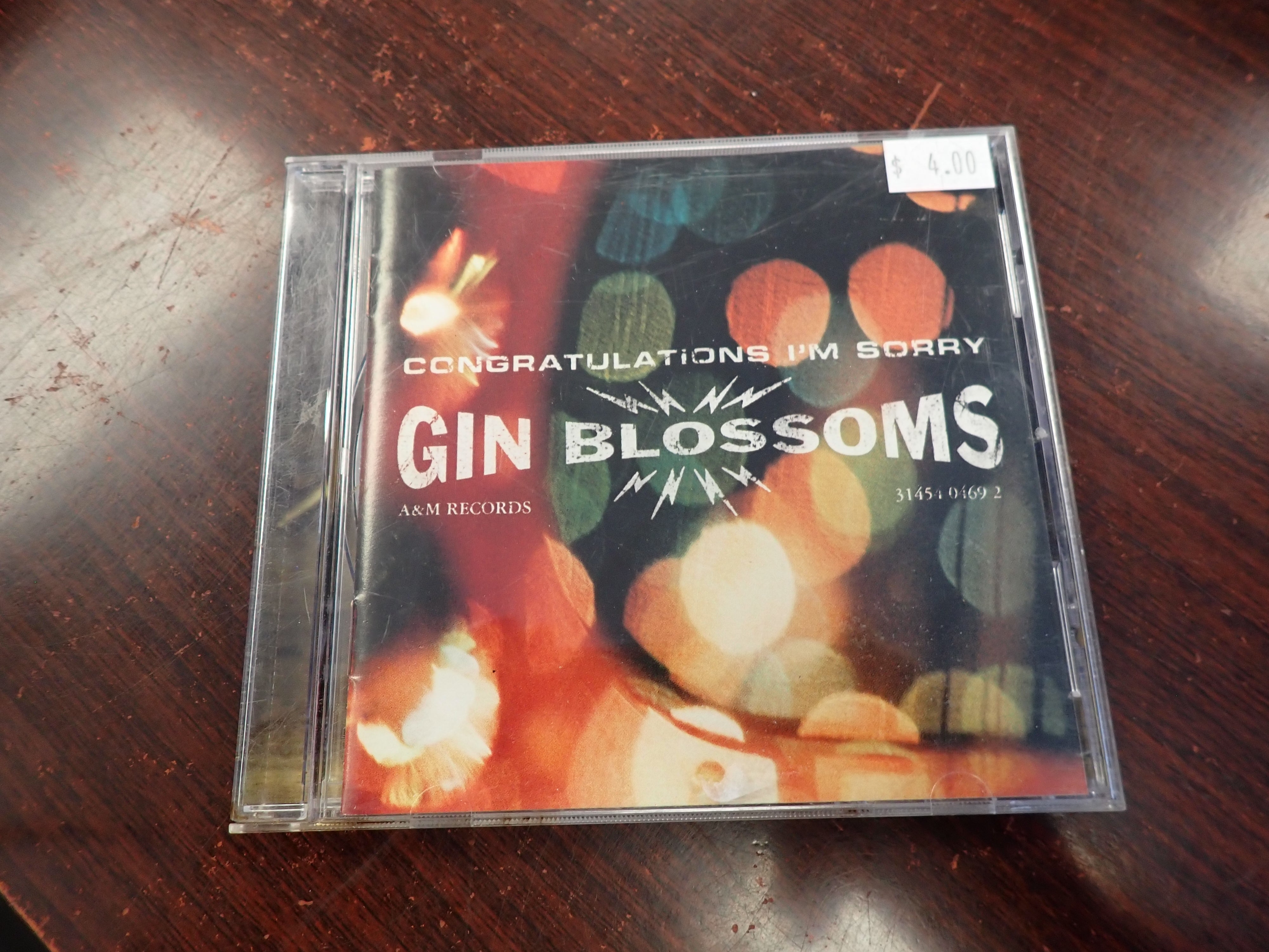 Gin Blossoms - Congratulations, I'm Sorry CD
