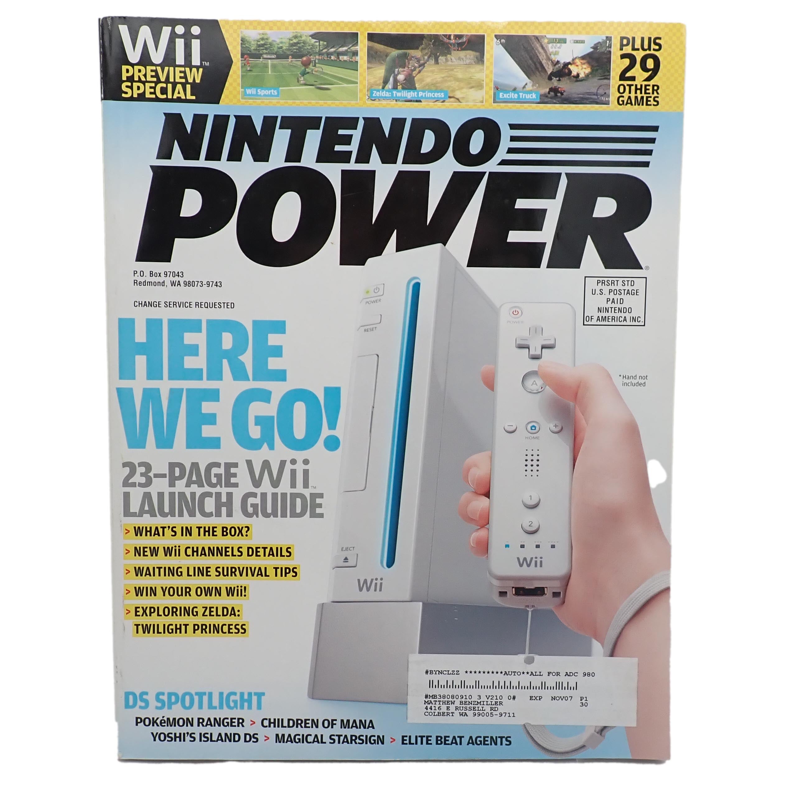 Nintendo Power Magazine Vol. 210 [Pre-Owned]