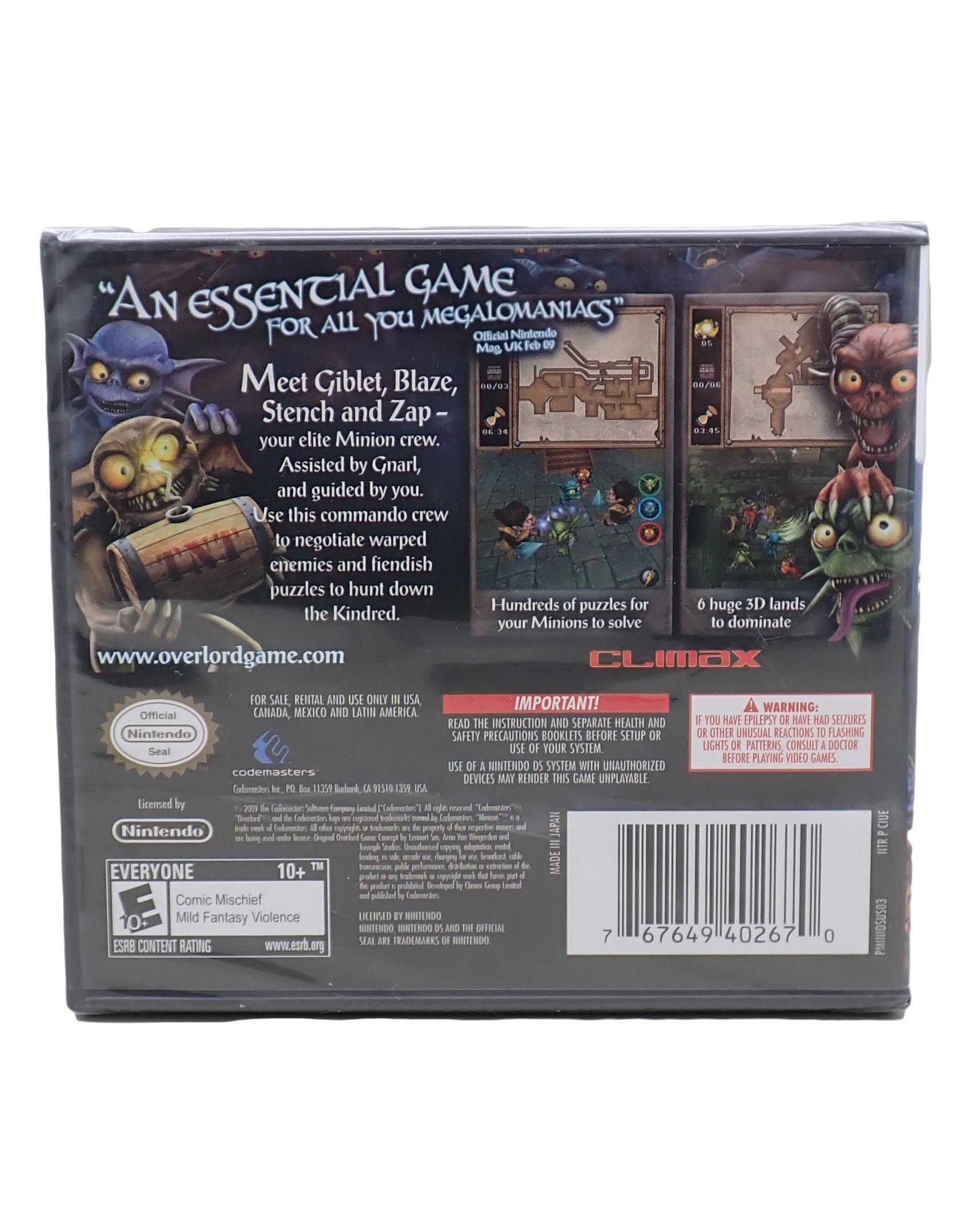 Overlord Minions - DS [Sealed]