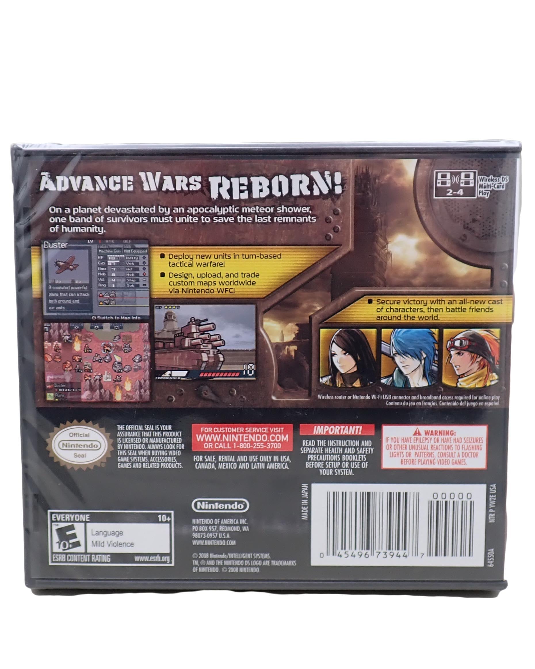 Advance Wars Days of Ruin - DS [Sealed]