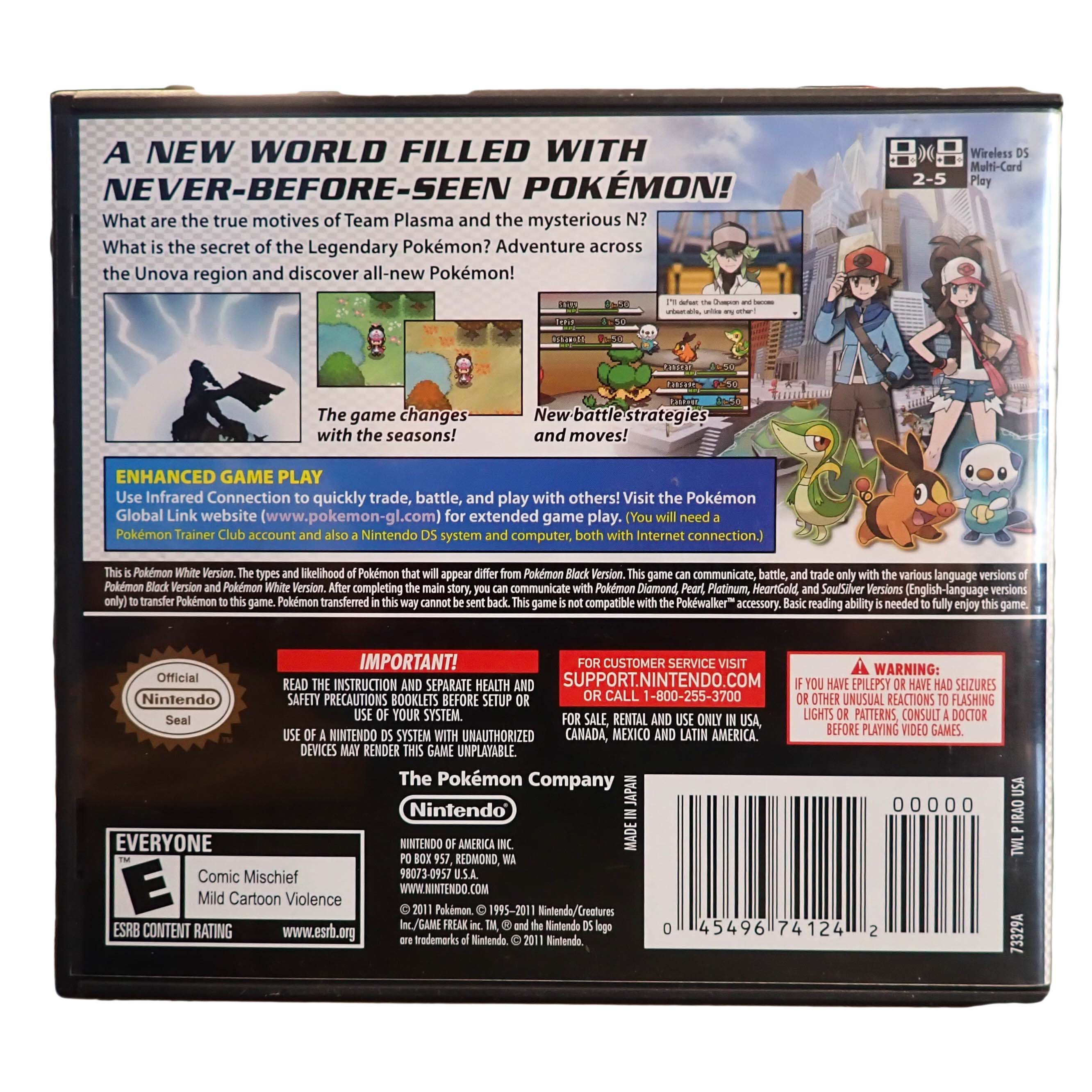 Pokemon White Version - DS