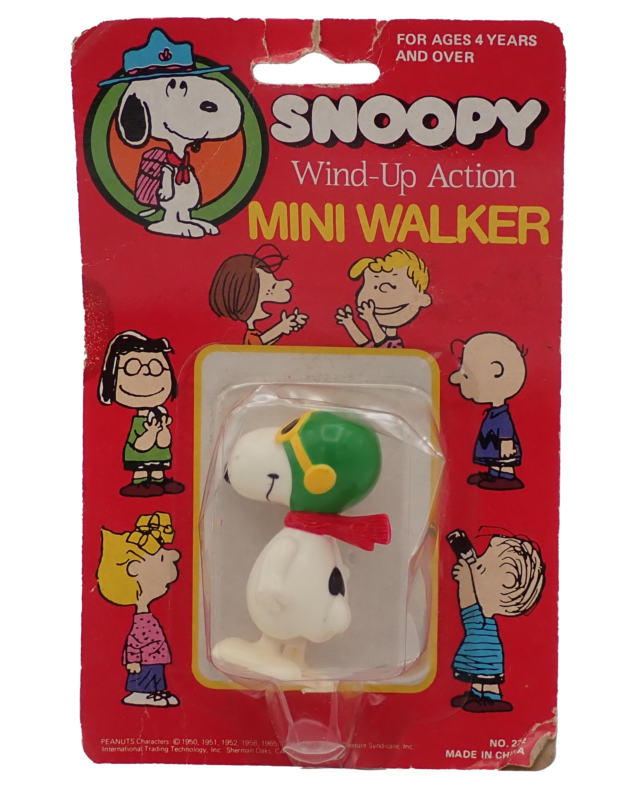 Red Baron - Wind-Up Action Mini Walker