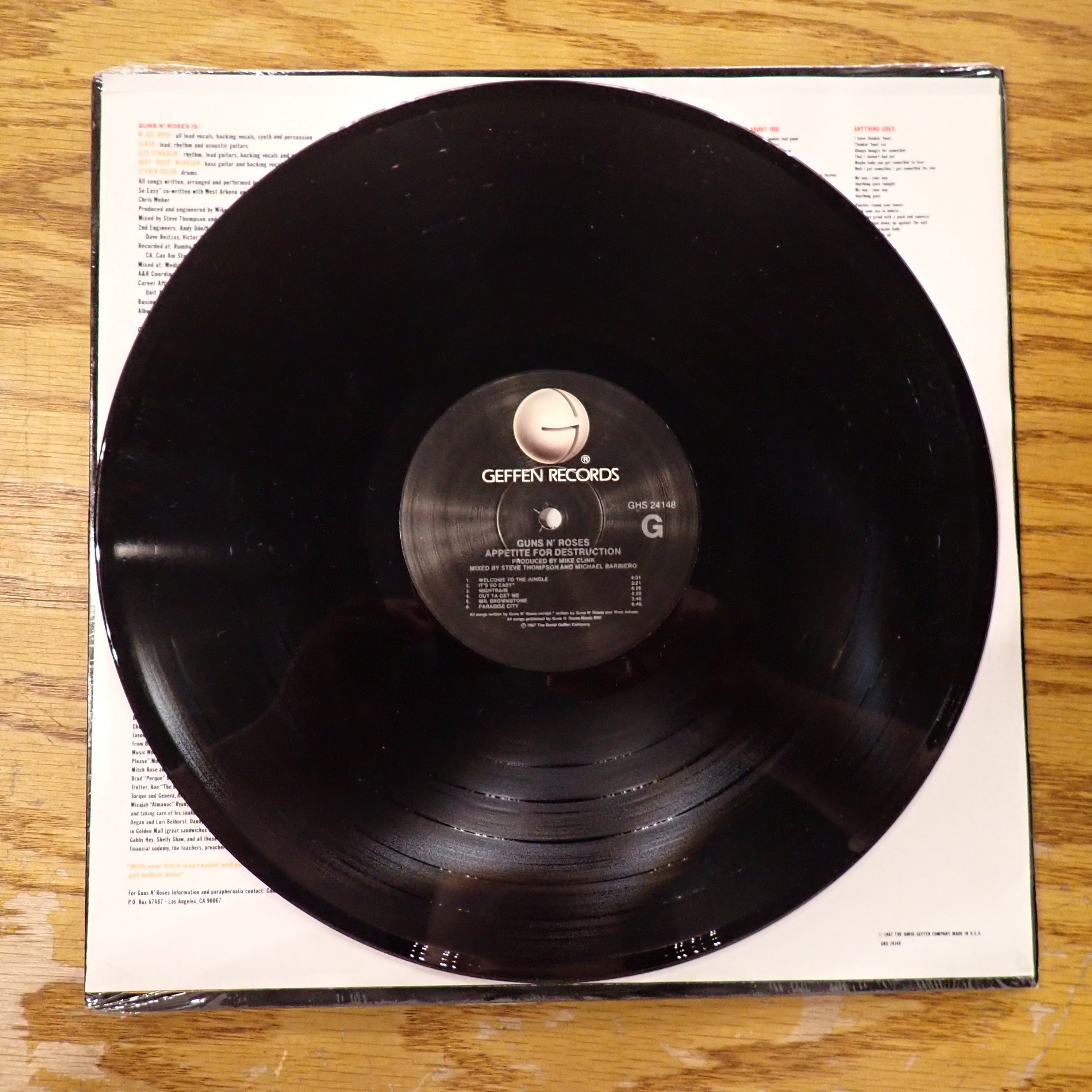 Guns N' Roses - Appetite For Destruction