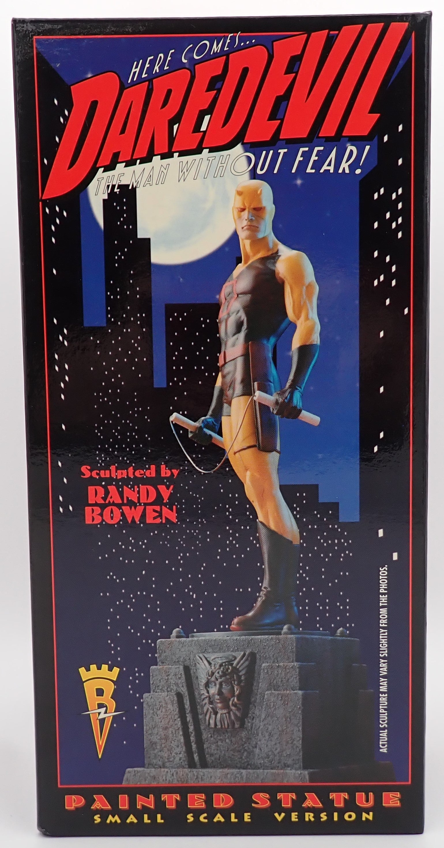 Yellow Daredevil Statue: Sculpted by Randy Bowen (0979/2000)