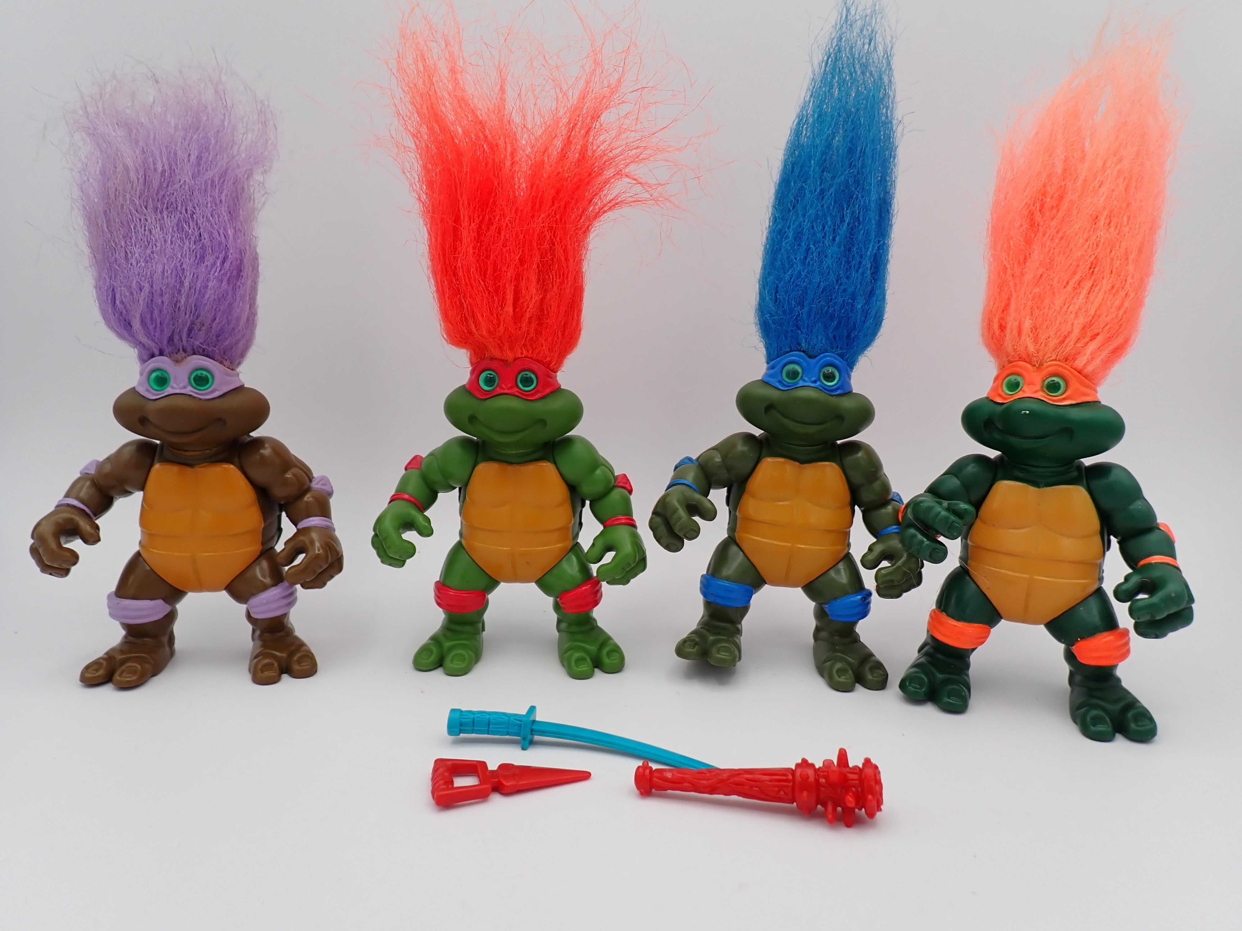 TMNT (1993): Turtle Trolls Figures