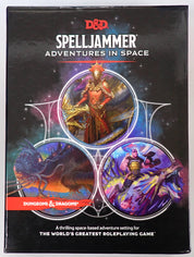 Dungeons & Dragons: Spelljammer, Adventures in Space HC Slipcase - Missing DM Screen (USED)