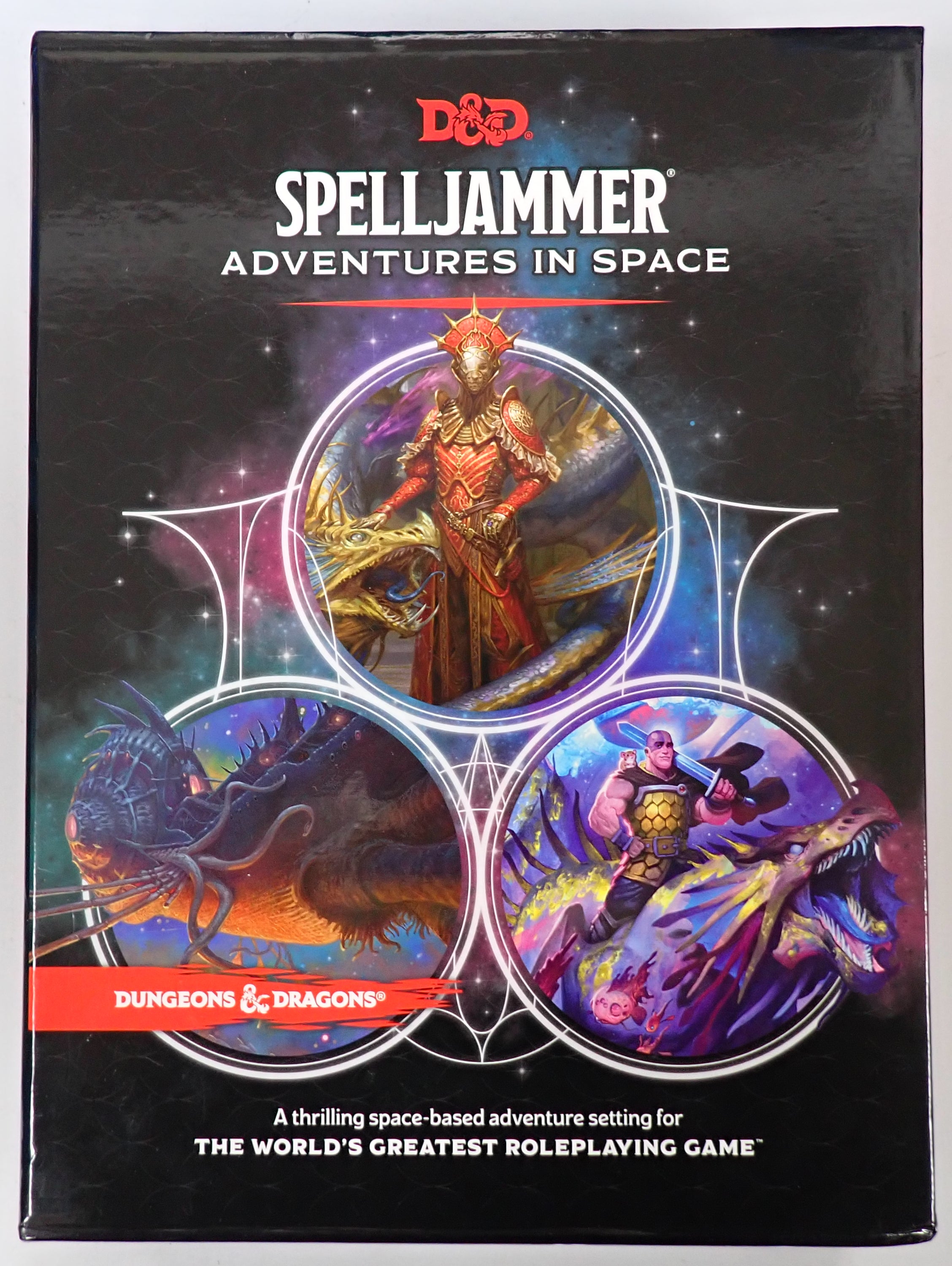 Dungeons & Dragons: Spelljammer, Adventures in Space HC Slipcase - Missing DM Screen (USED)