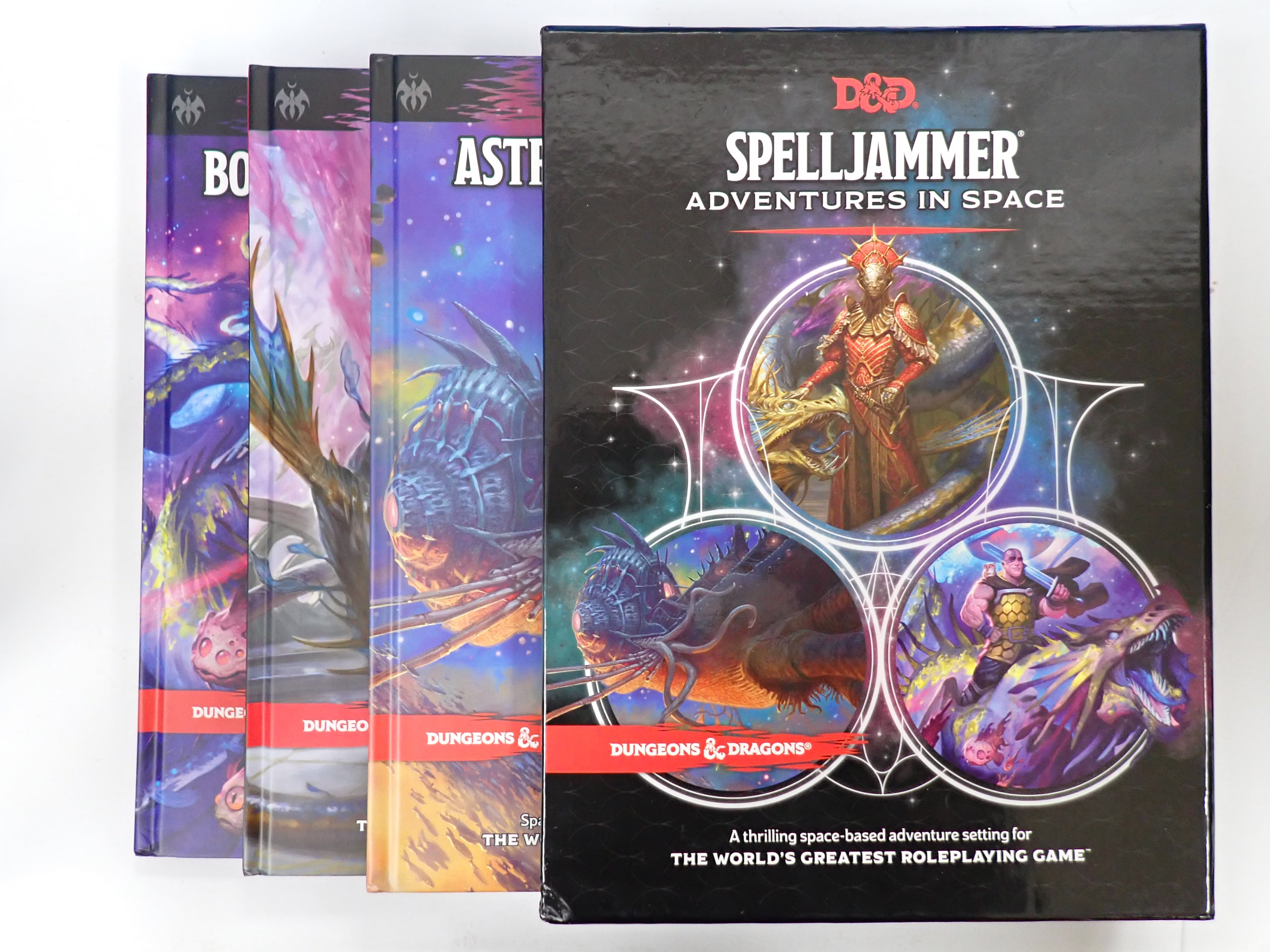 Dungeons & Dragons: Spelljammer, Adventures in Space HC Slipcase - Missing DM Screen (USED)