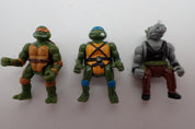 Metallized Mini-Mutant Raphael Feudal Castle Playset (INCOMPLETE)