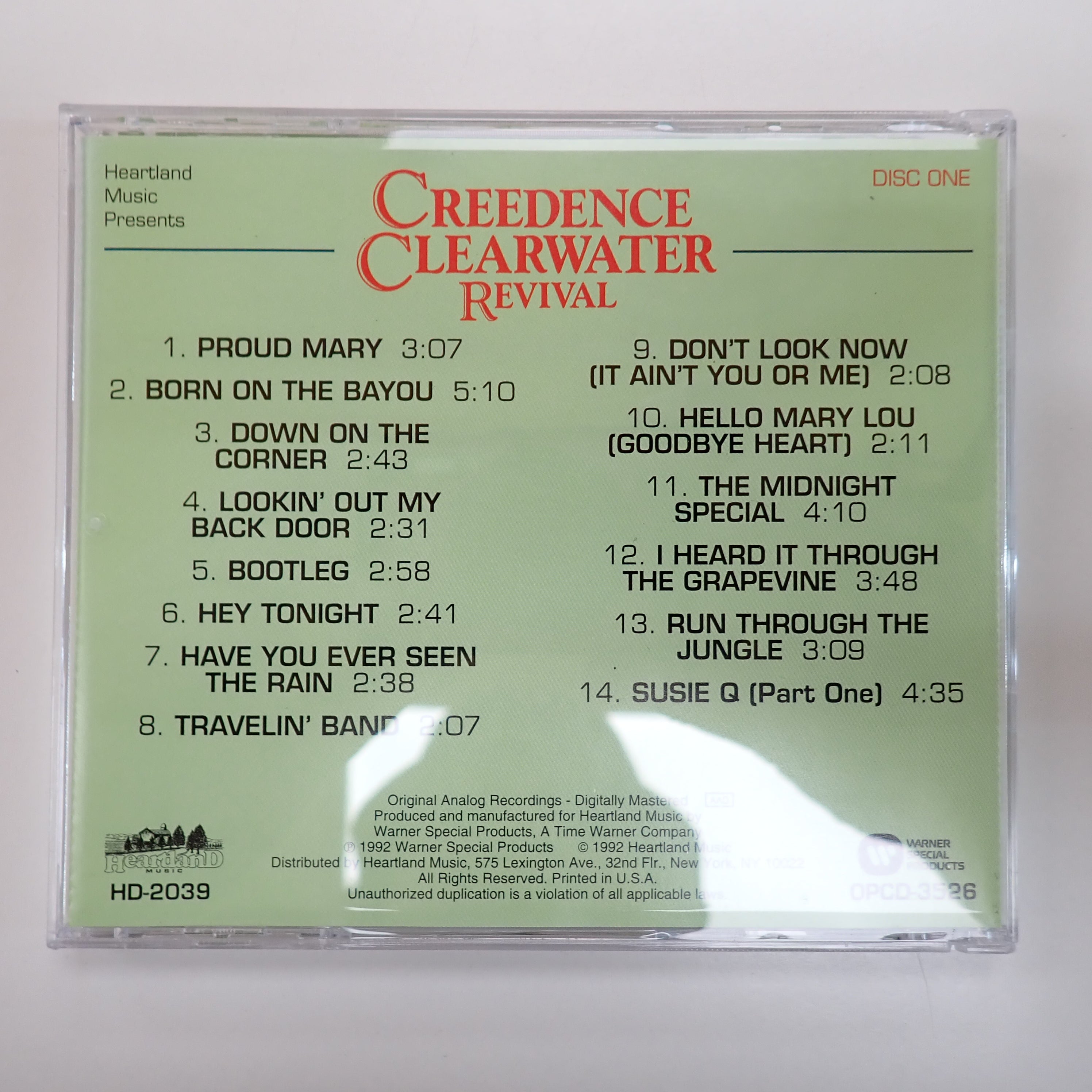 Creedence Clearwater Revival - Creedence Clearwater Revival - CD