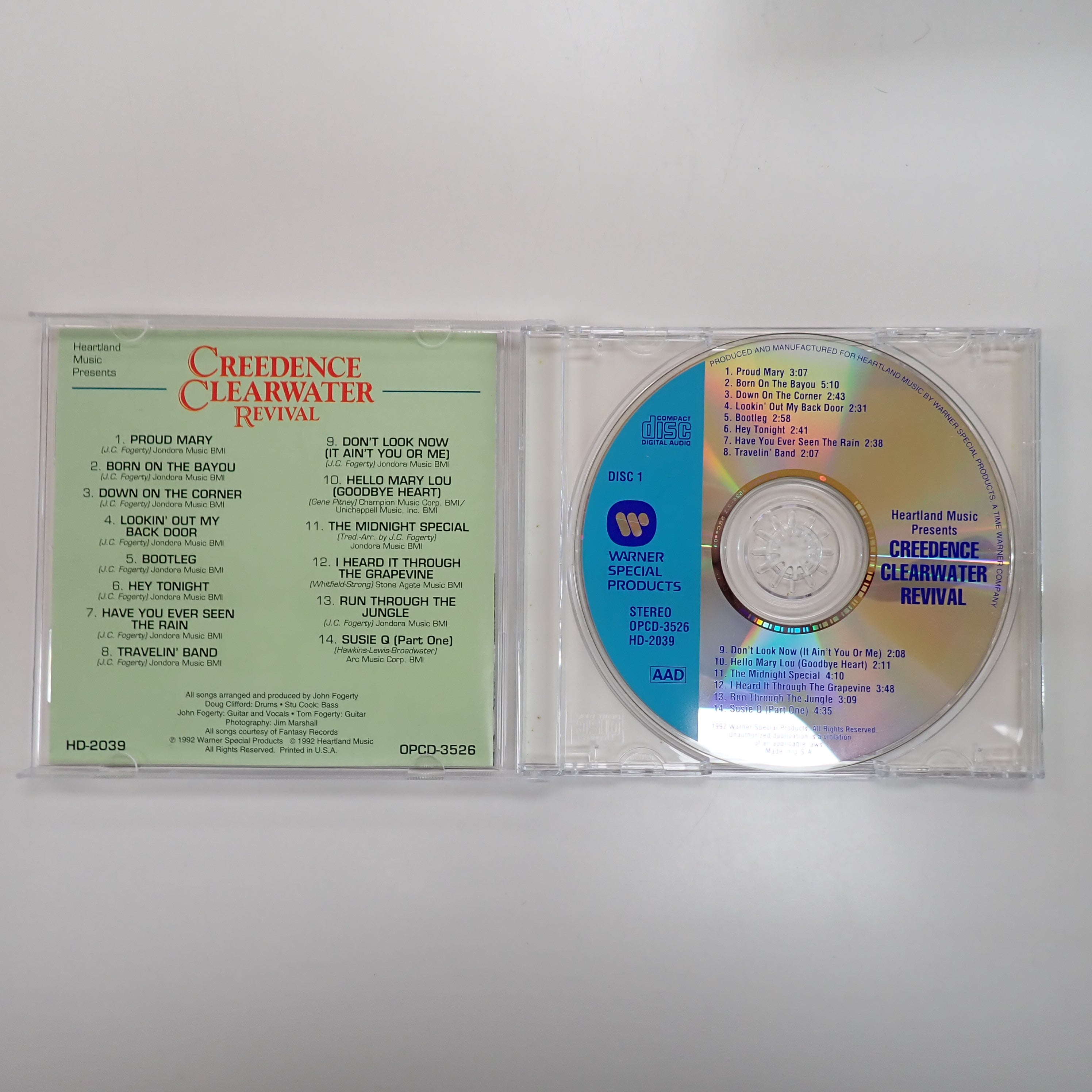 Creedence Clearwater Revival - Creedence Clearwater Revival - CD