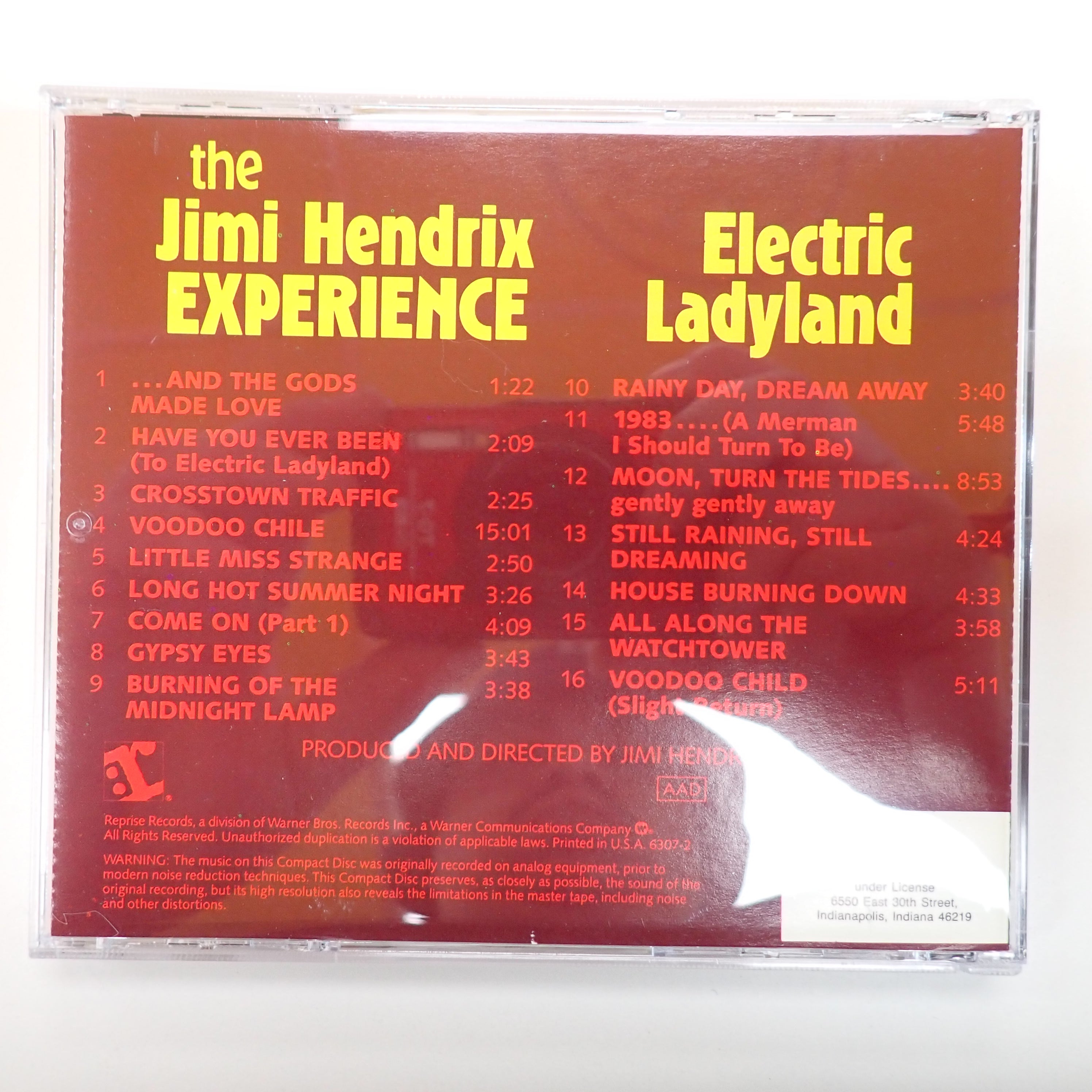 Jimi Hendrix - Electric Ladyland - CD