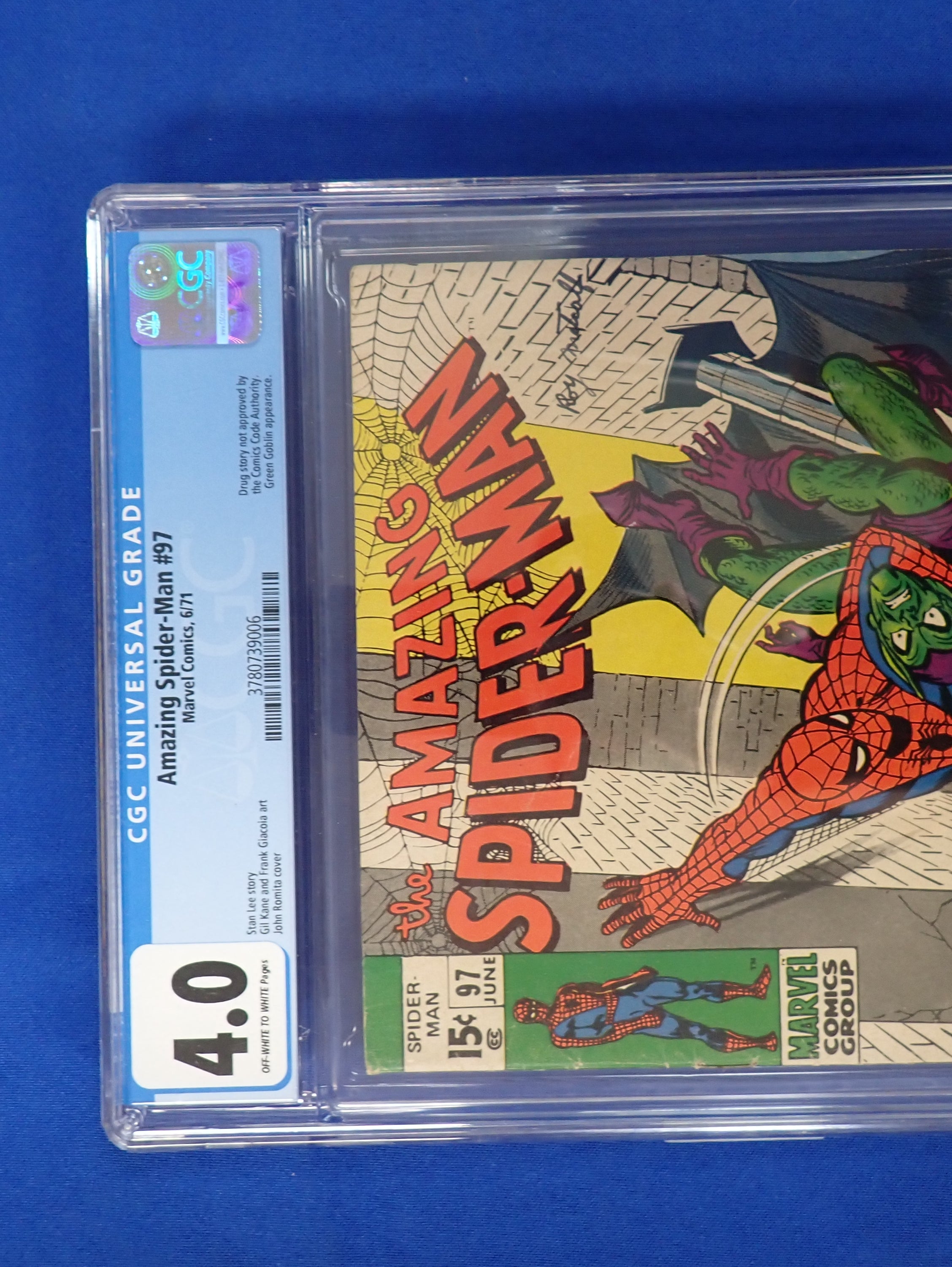 Amazing Spider-Man #97 (1971) - Drug Story Not Approved by CCA issues