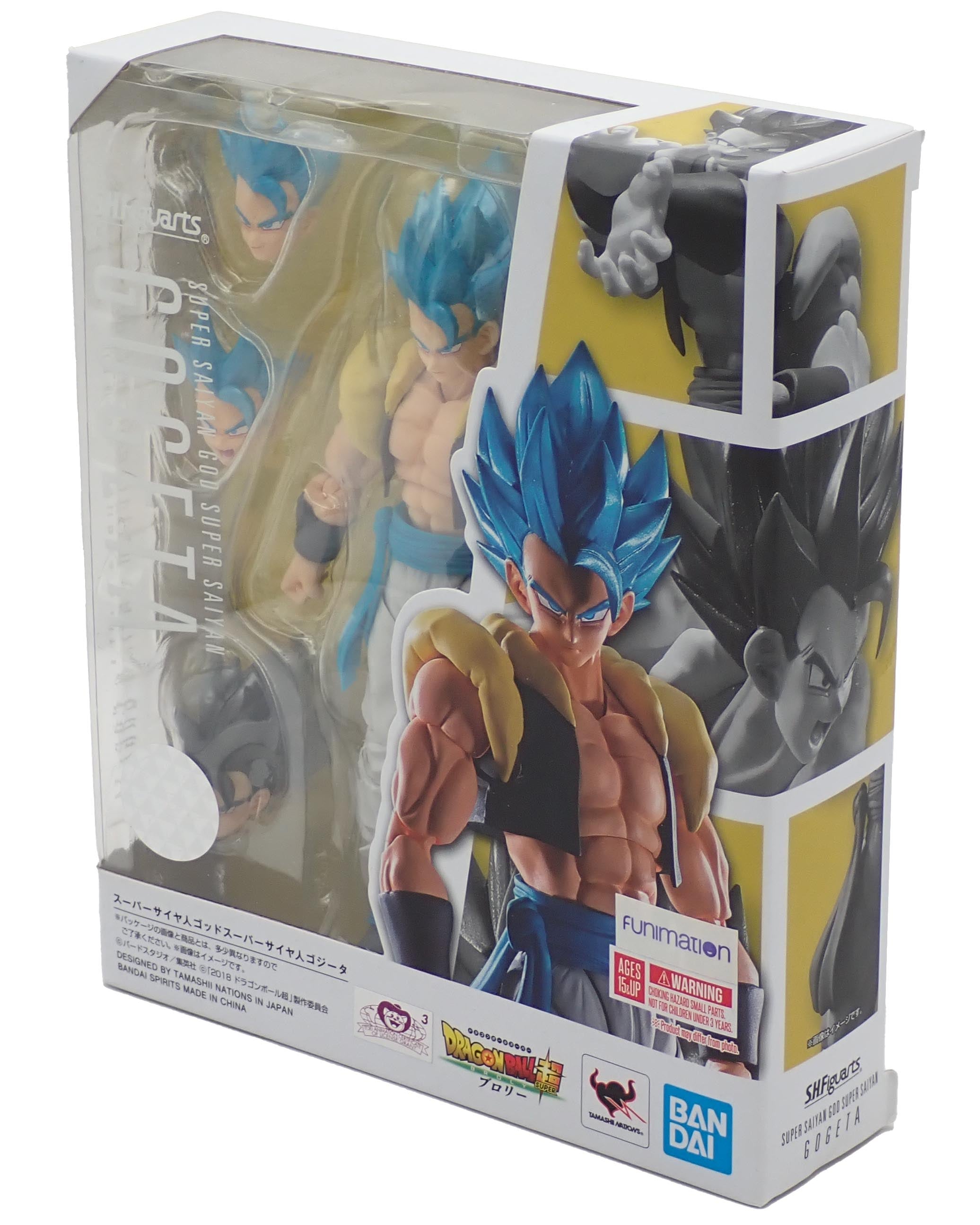 Gogeta Super Saiyan God Super Saiyan - S.H.Figuarts Figure