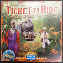 Load image into Gallery viewer, Ticket to Ride: The Heart of Africa (USED)
